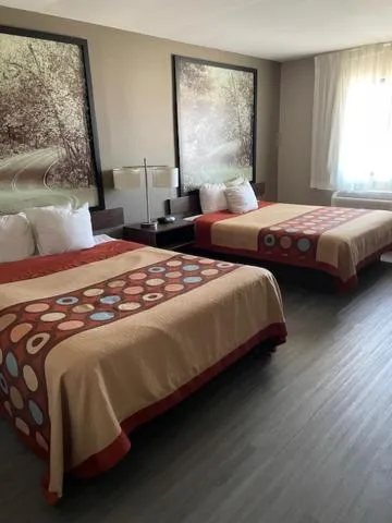 Bed in Super 8 by Wyndham Alton