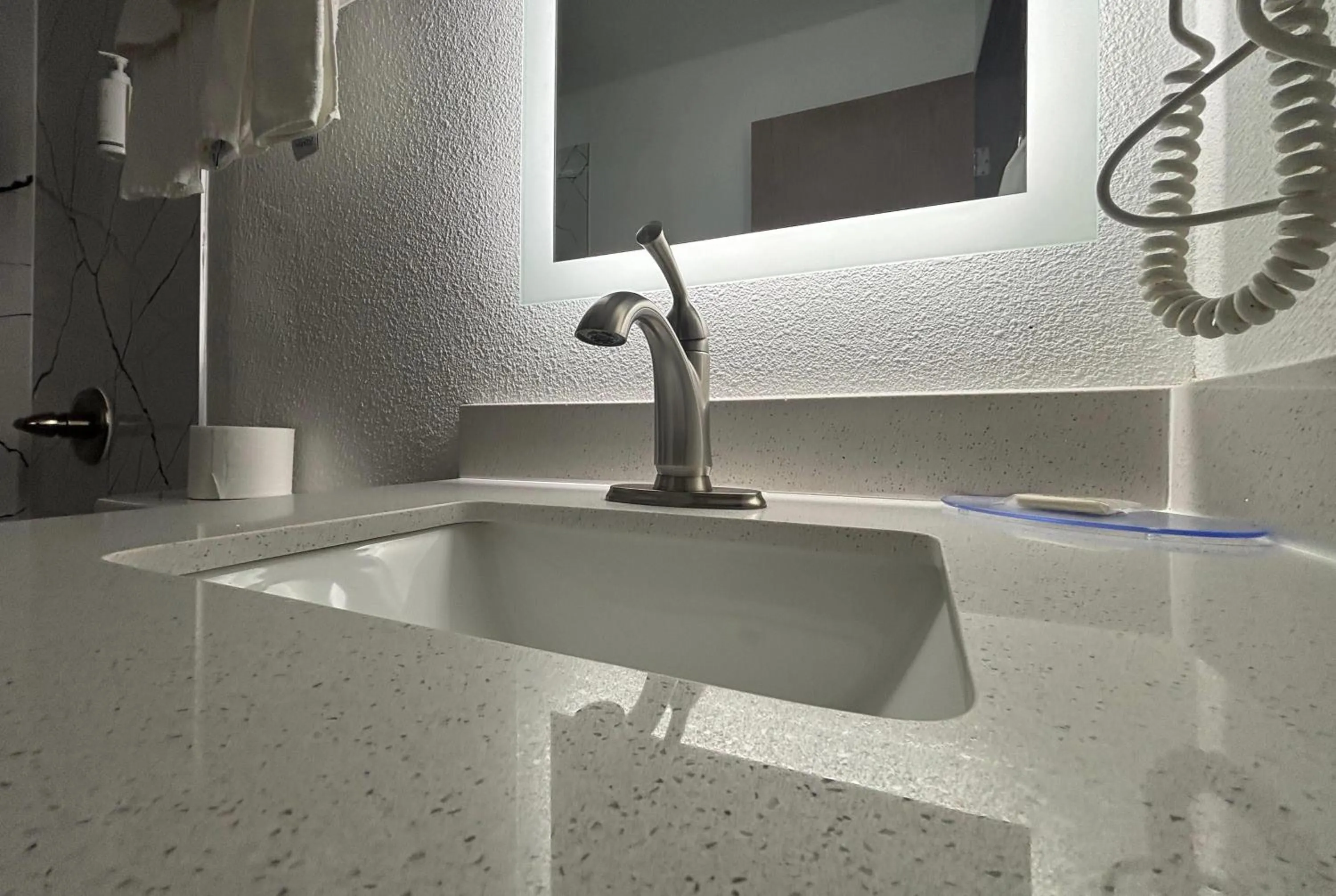 Bathroom in Super 8 by Wyndham Peoria