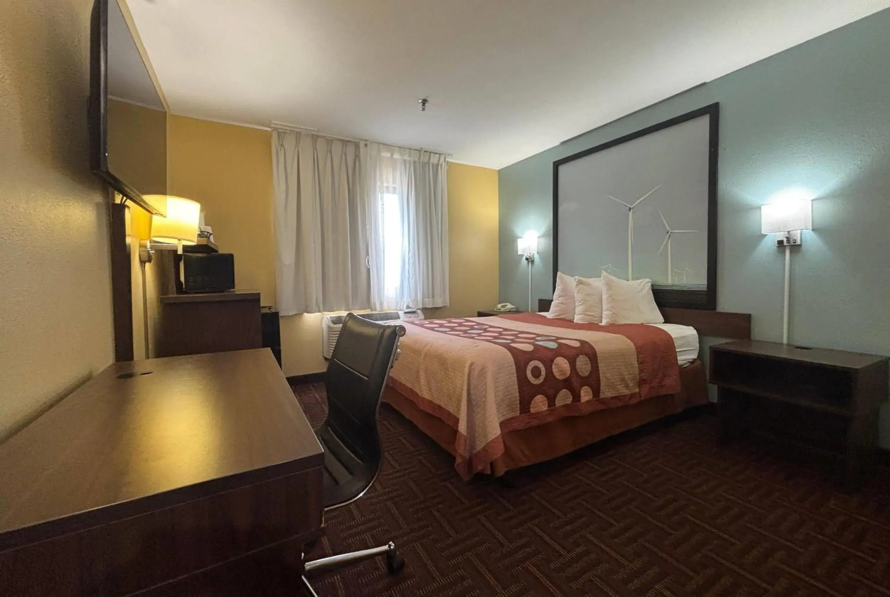 Queen Room - Disability Access/Non-Smoking in Super 8 by Wyndham Peoria Queen Room - Disability Access/Non-Smoking in Super 8 by Wyndham Peoria