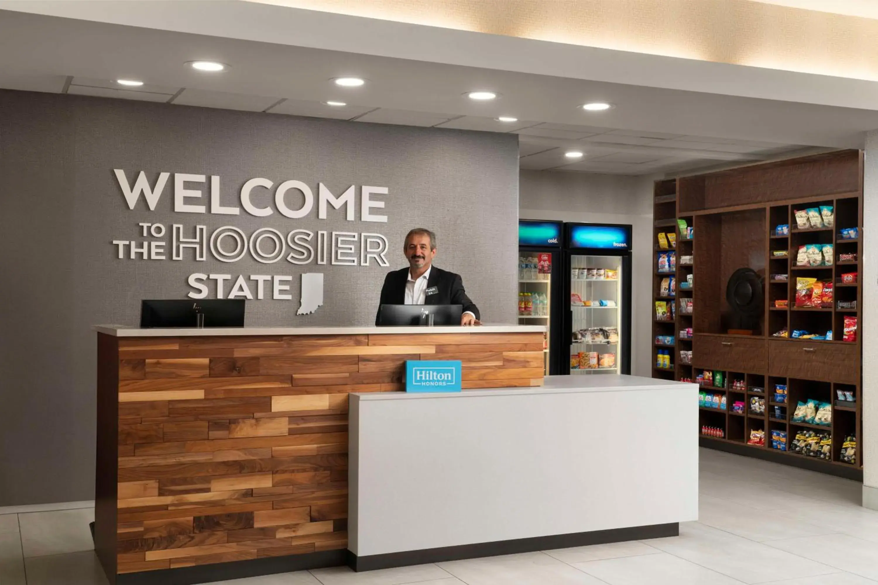 Lobby or reception in Hampton Inn Ft Wayne Lobby or reception in Hampton Inn Ft Wayne