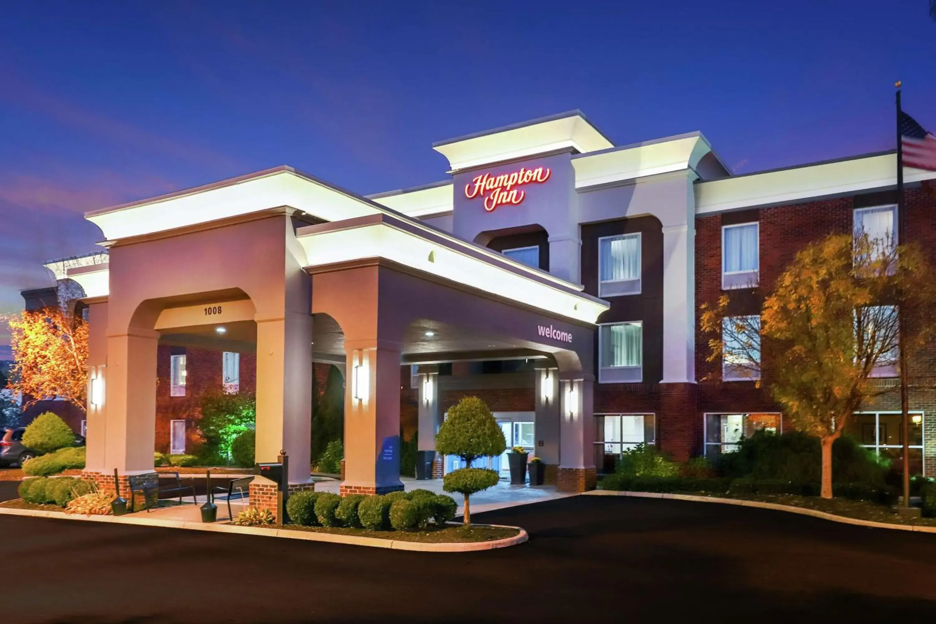 Property building in Hampton Inn Heath Property building in Hampton Inn Heath