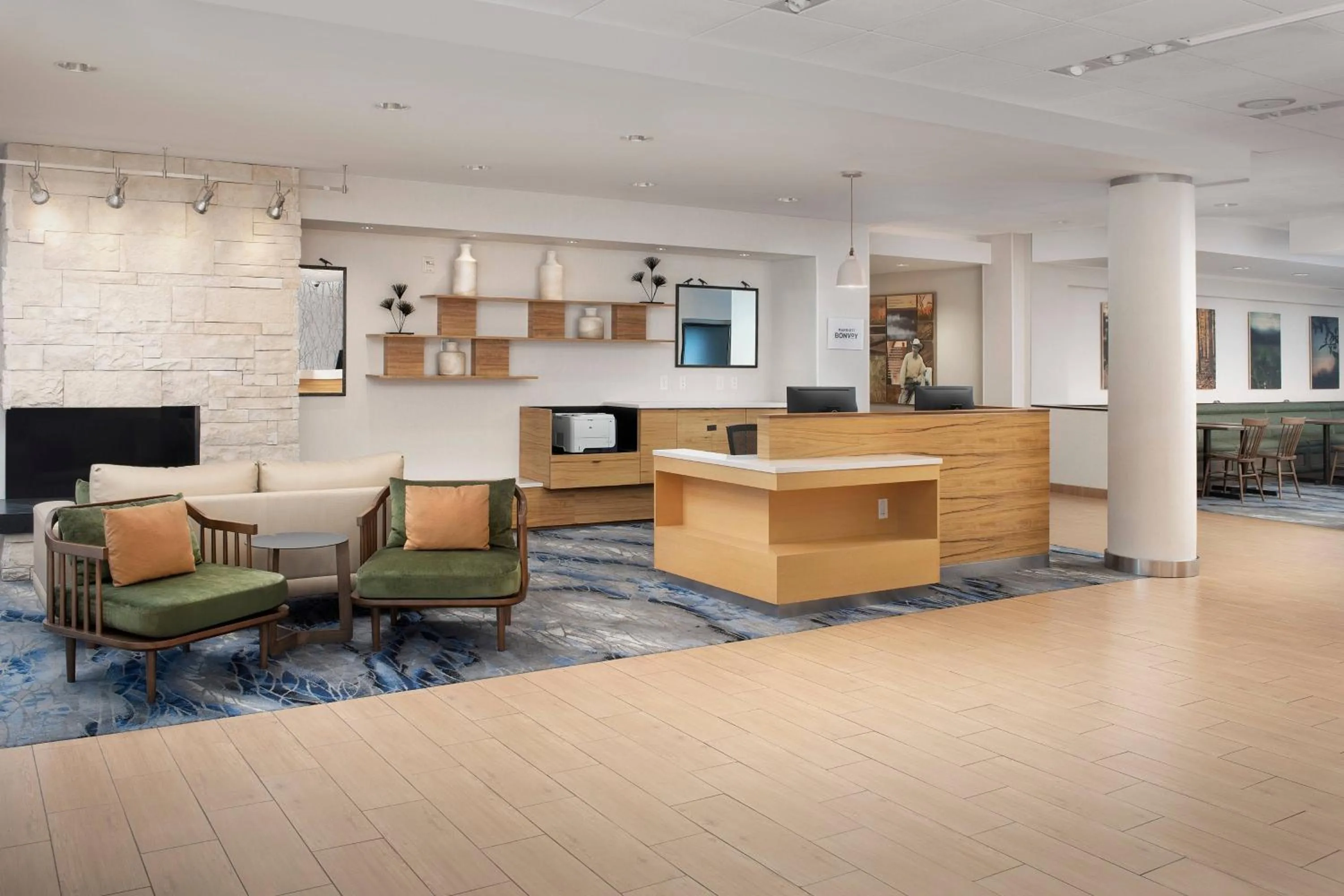 Lobby or reception in Fairfield Inn & Suites Baltimore BWI Airport