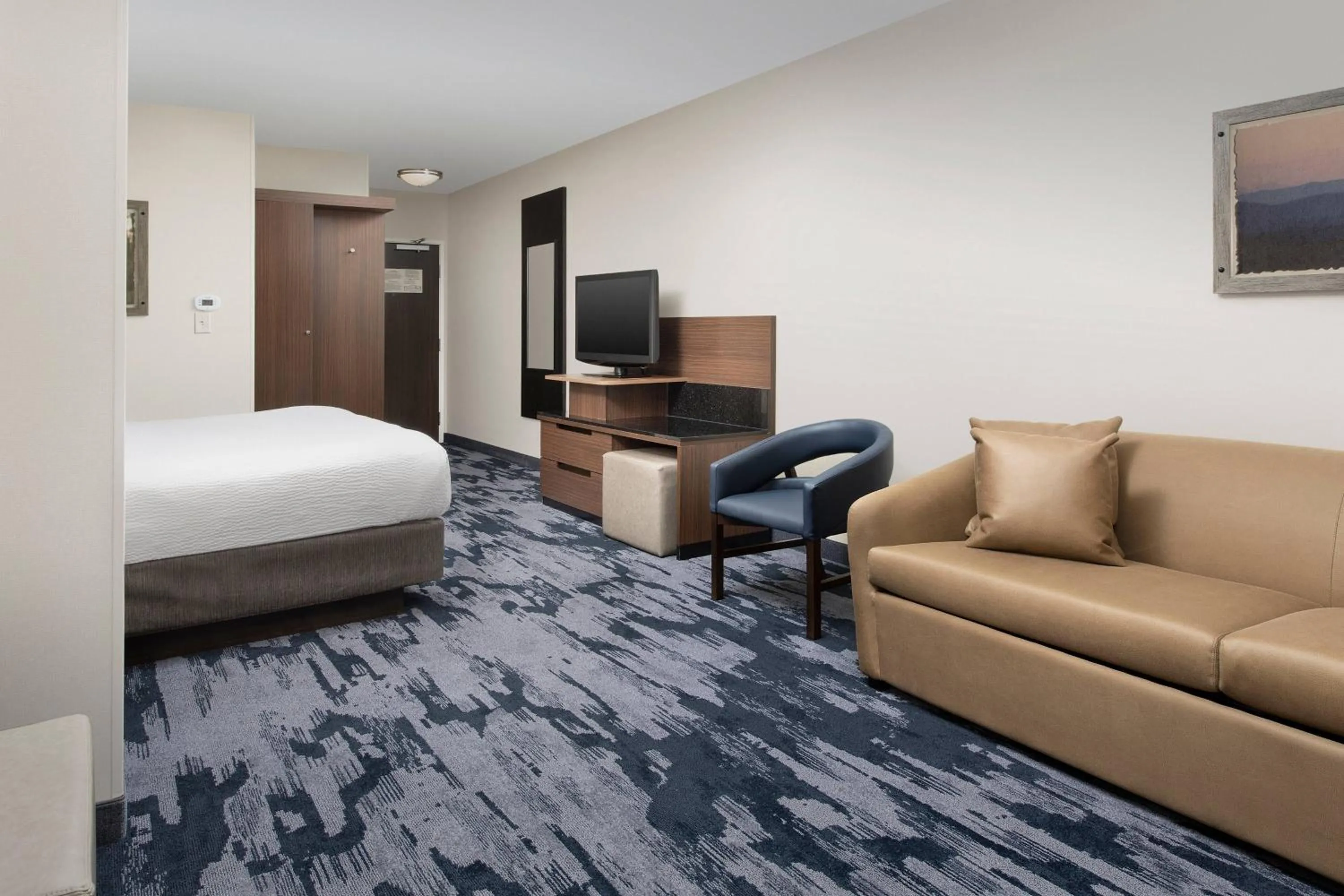 Bedroom, Bed in Fairfield Inn & Suites Baltimore BWI Airport
