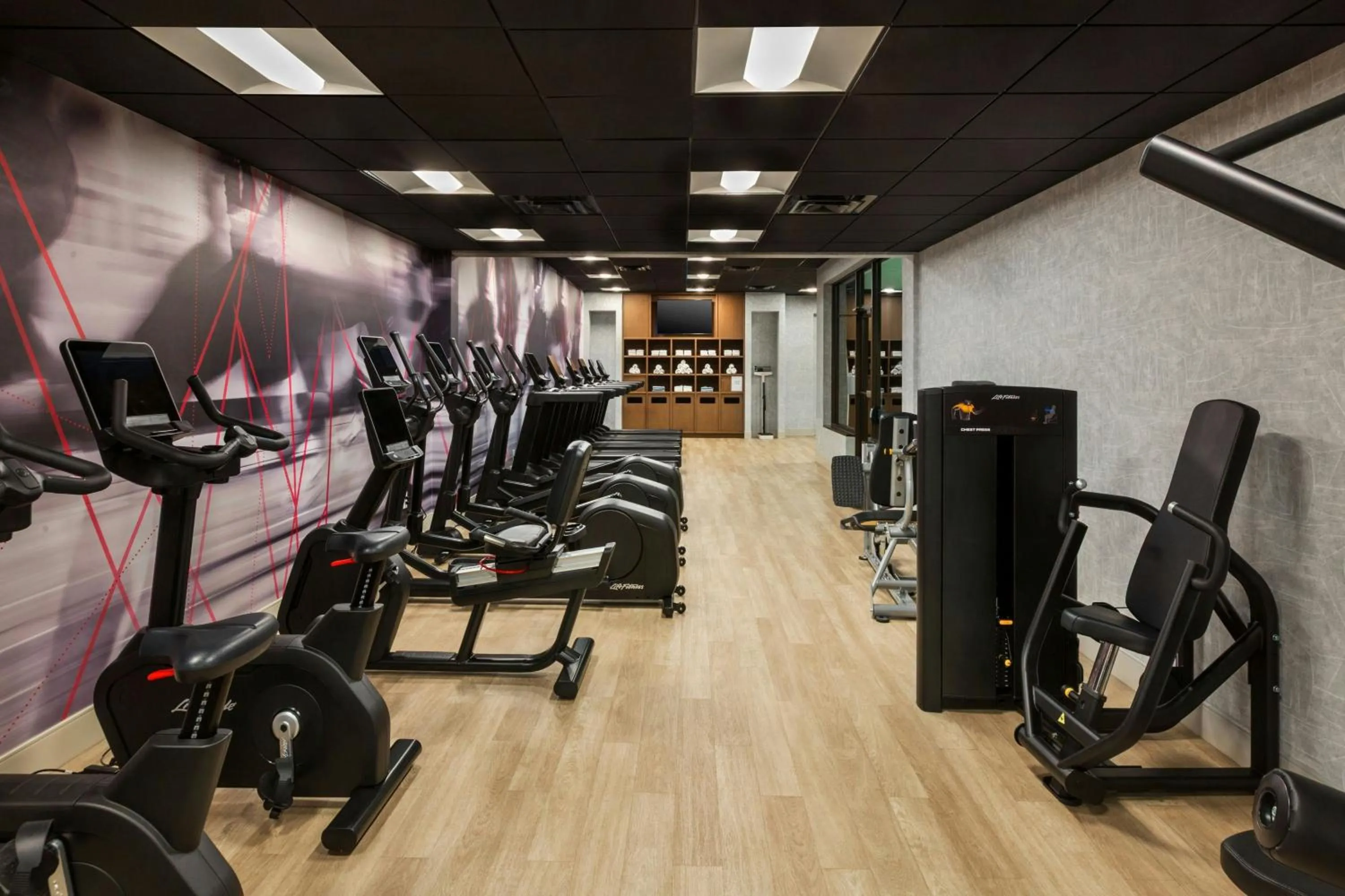 Fitness centre/facilities in Buffalo Marriott Niagara