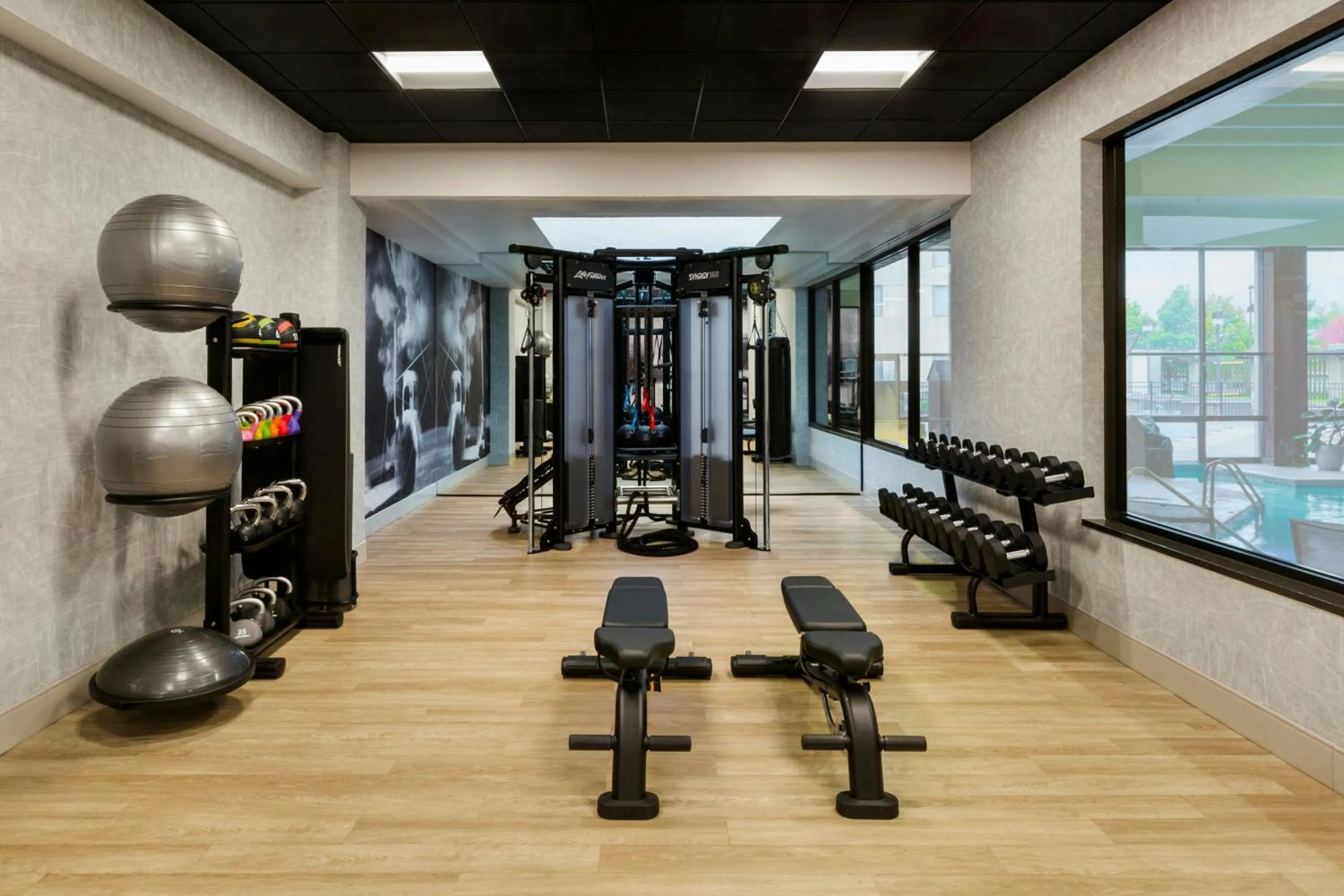 Fitness centre/facilities in Buffalo Marriott Niagara