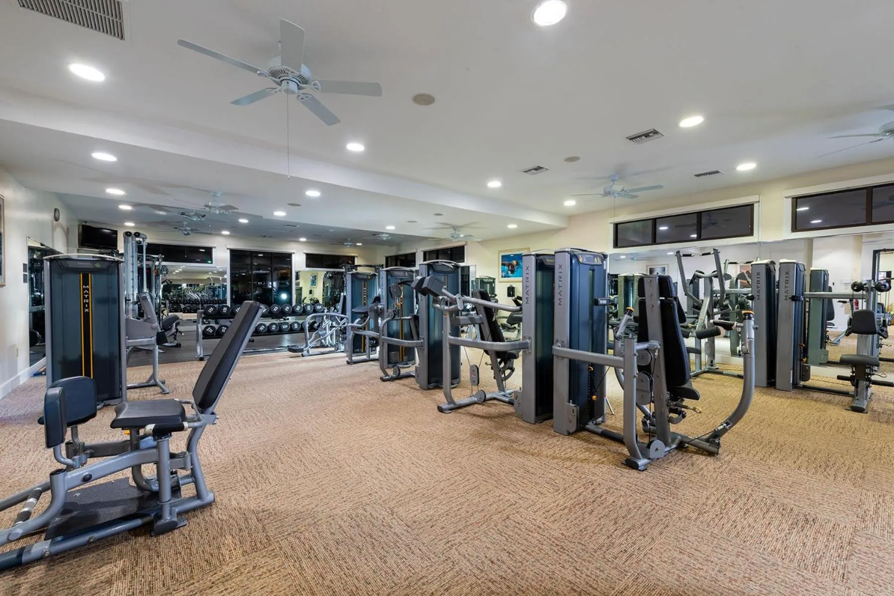Fitness centre/facilities in The Lodge & Club at Ponte Vedra Beach