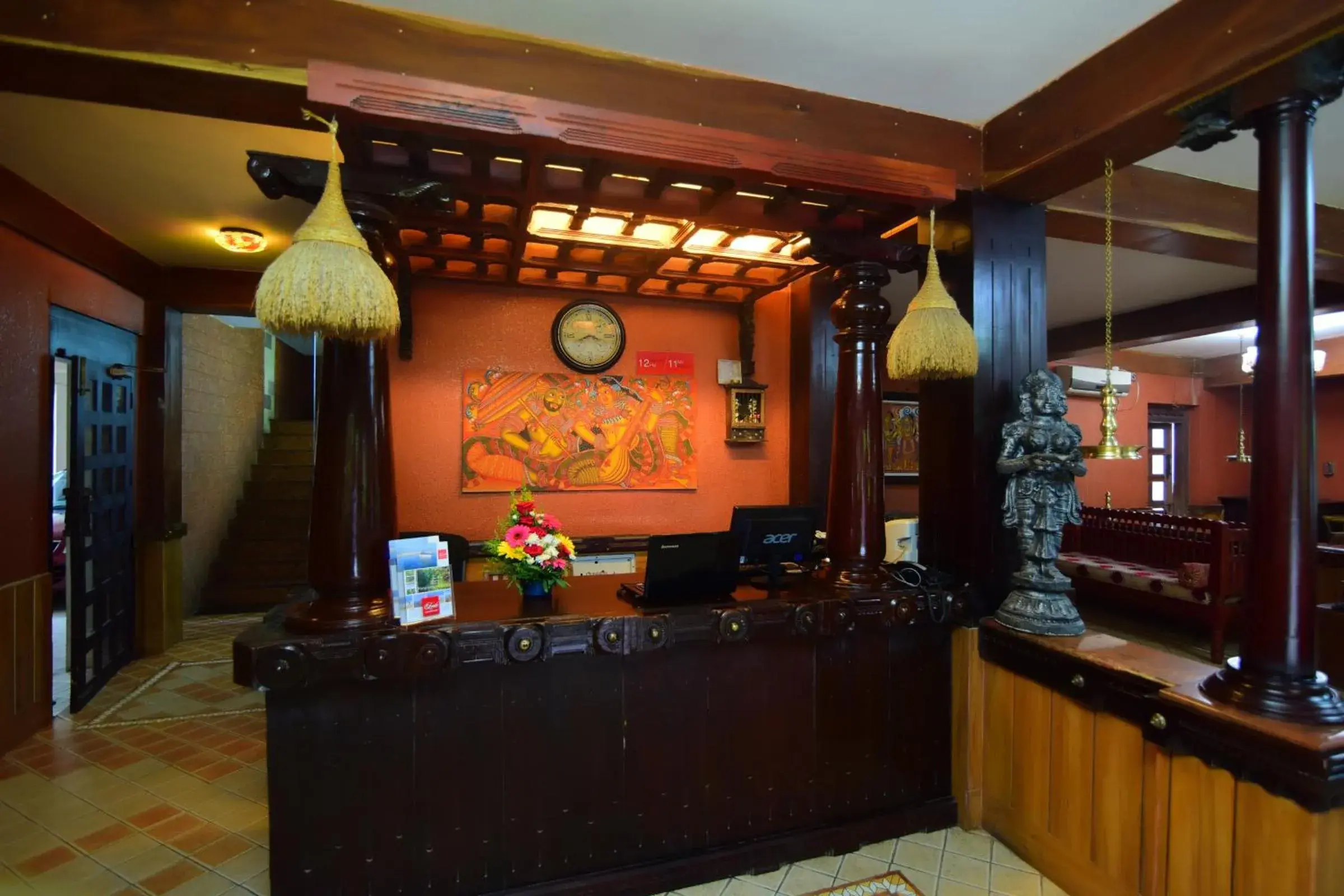 Lobby or reception in Kovalam Beach Hotel Lobby or reception in Kovalam Beach Hotel