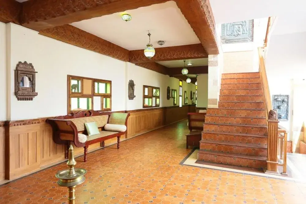 Lobby or reception in Kovalam Beach Hotel Lobby or reception in Kovalam Beach Hotel