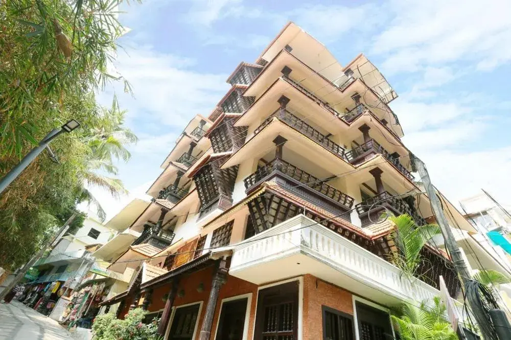 Property building in Kovalam Beach Hotel Property building in Kovalam Beach Hotel