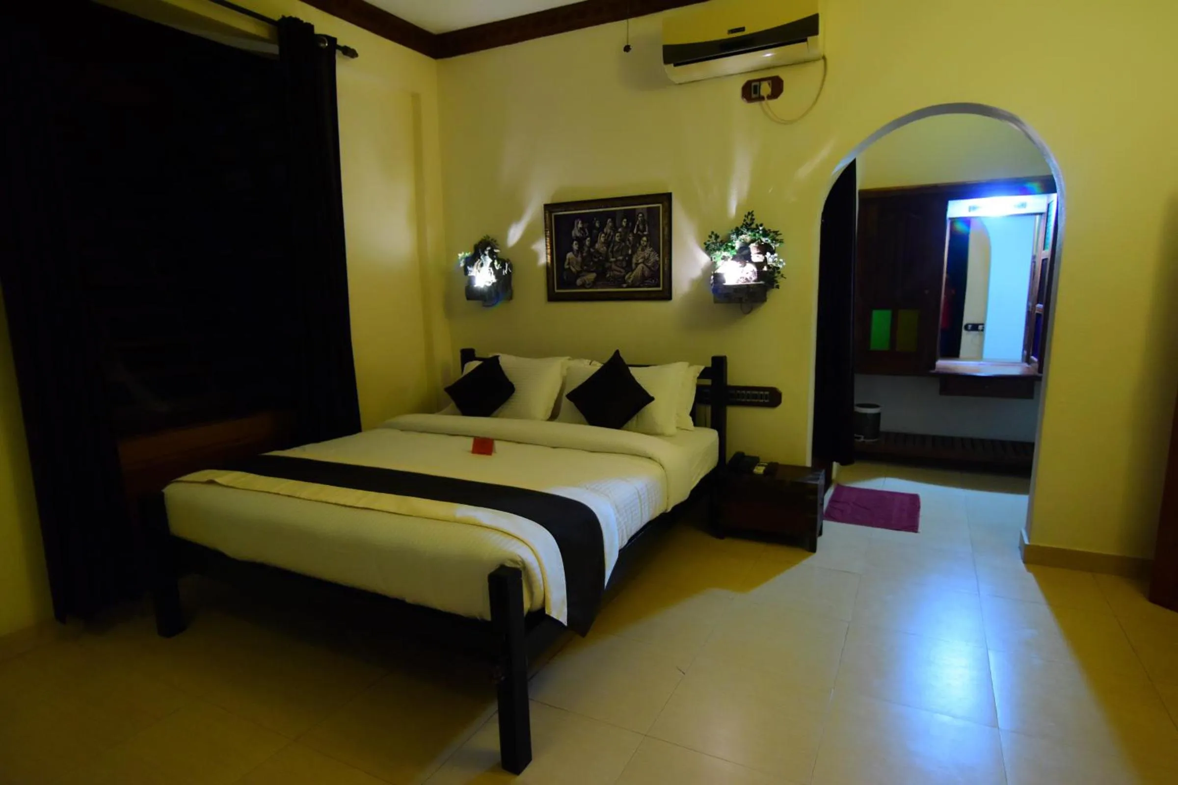 Photo of the whole room, Bed in Kovalam Beach Hotel