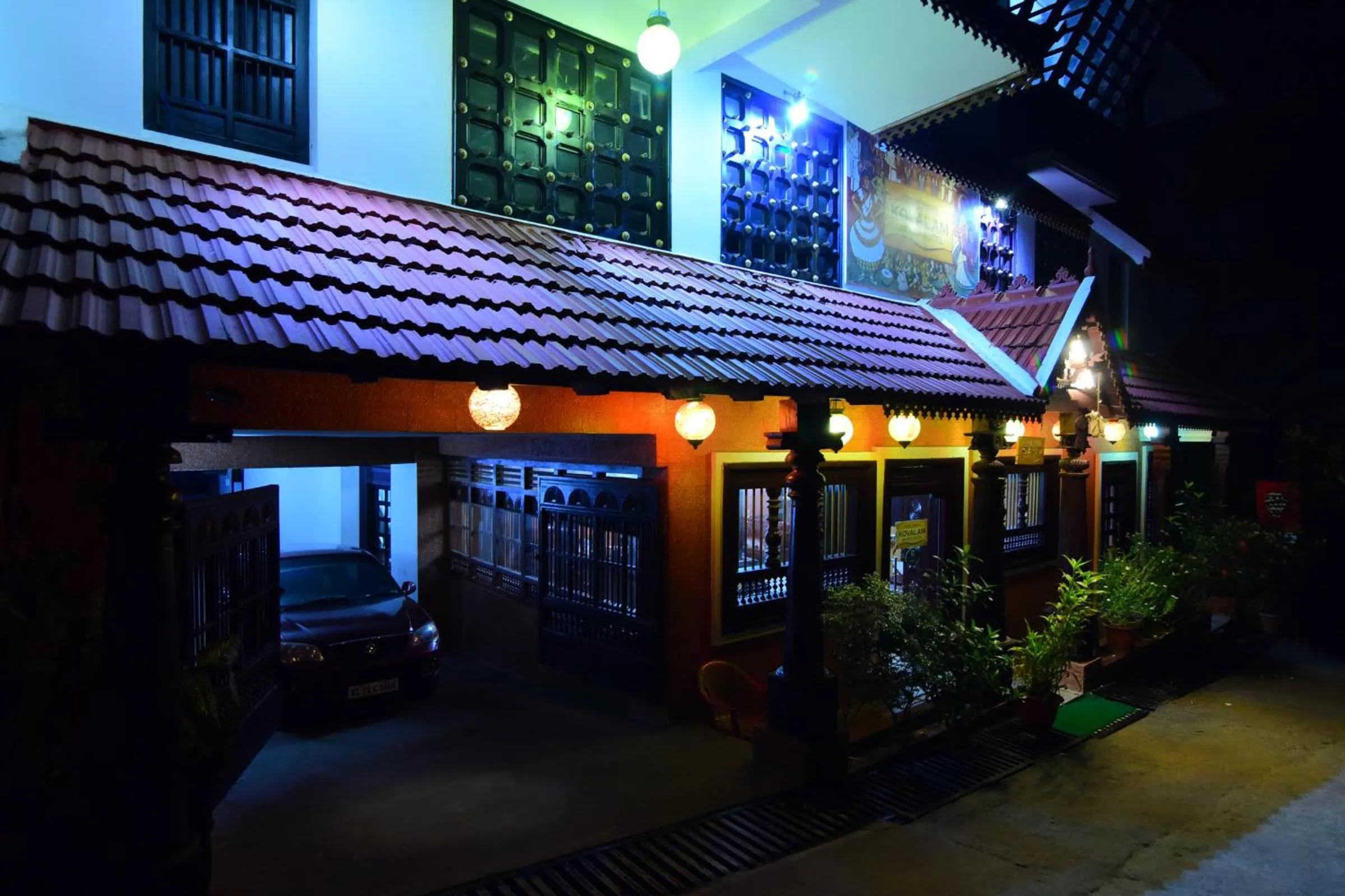 Property building in Kovalam Beach Hotel
