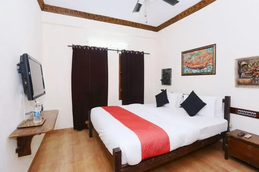 Photo of the whole room, Bed in Kovalam Beach Hotel Photo of the whole room, Bed in Kovalam Beach Hotel