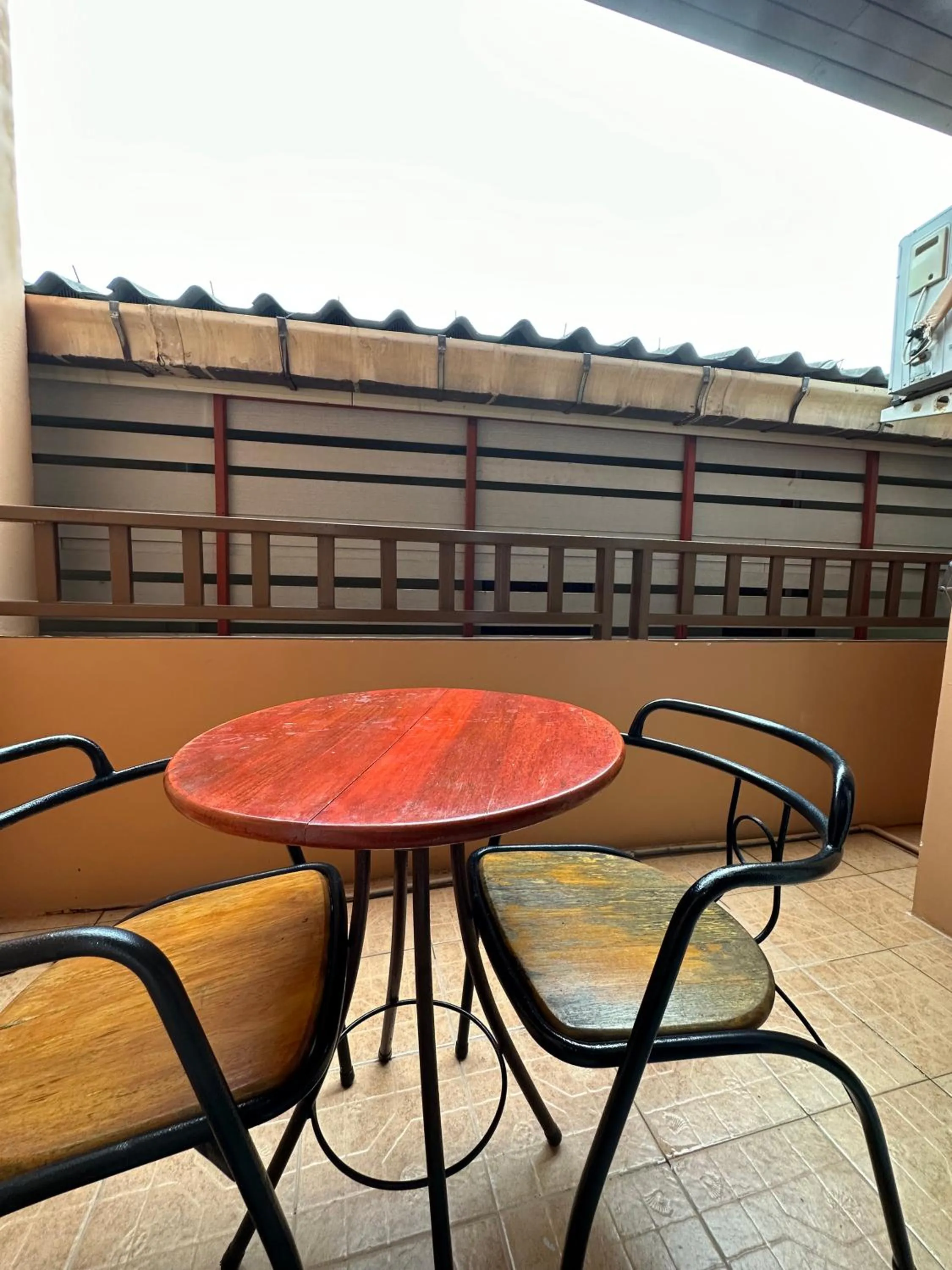 Balcony/Terrace in Thipurai Beach Hotel