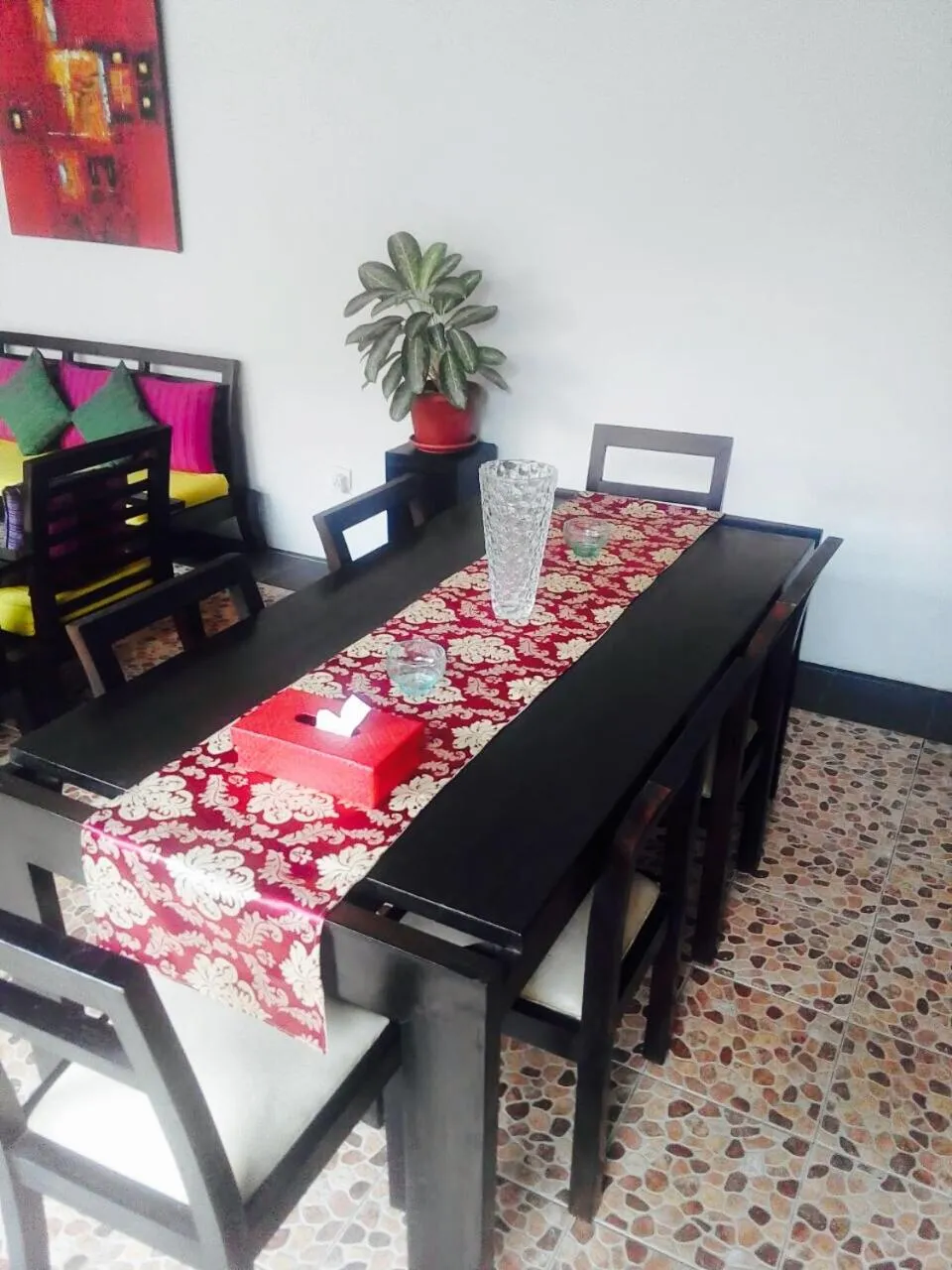 Dining area in Villa Cantik Tresna