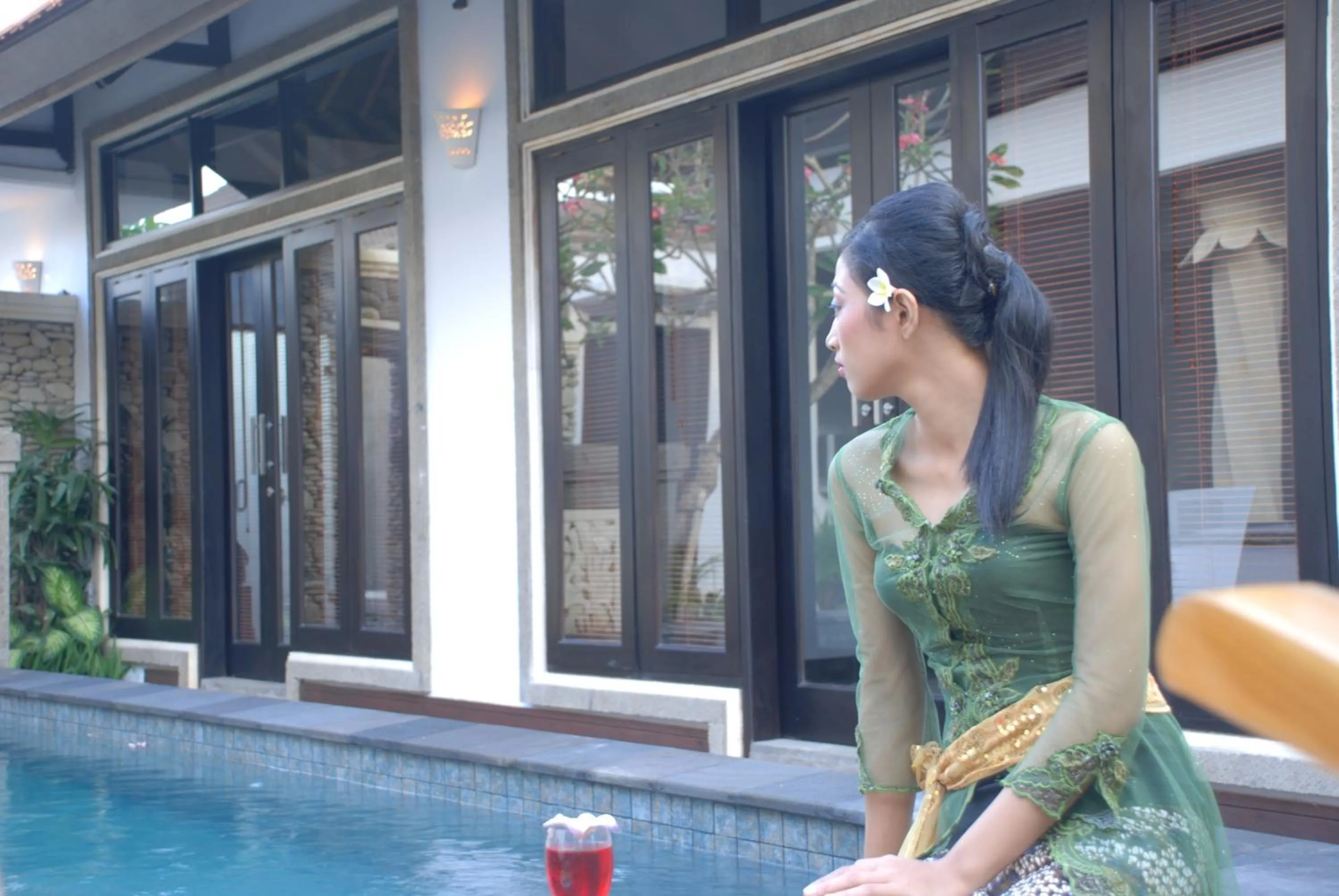 Swimming pool in Villa Cantik Tresna