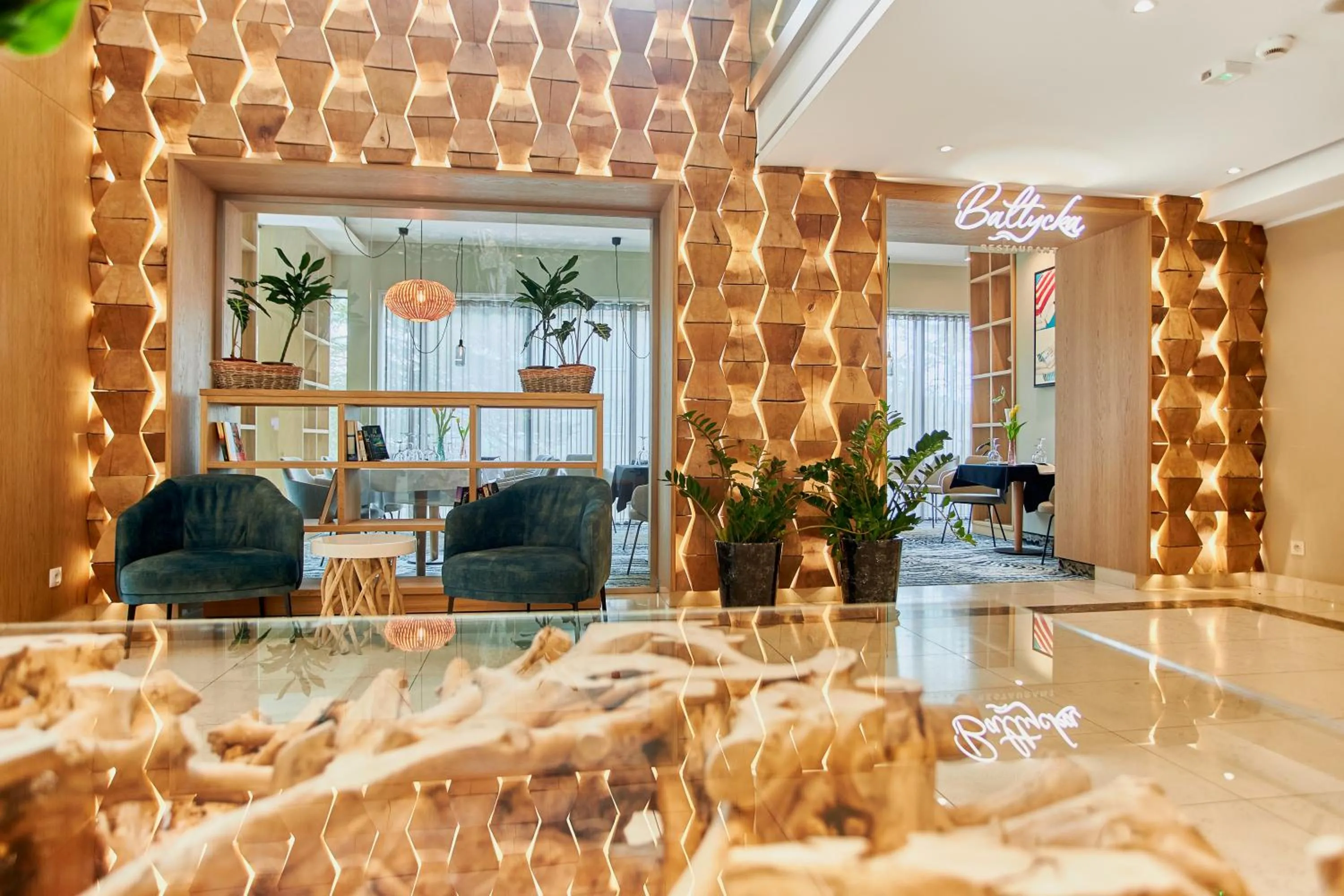 Lobby or reception in West Baltic Resort Wellness & Spa