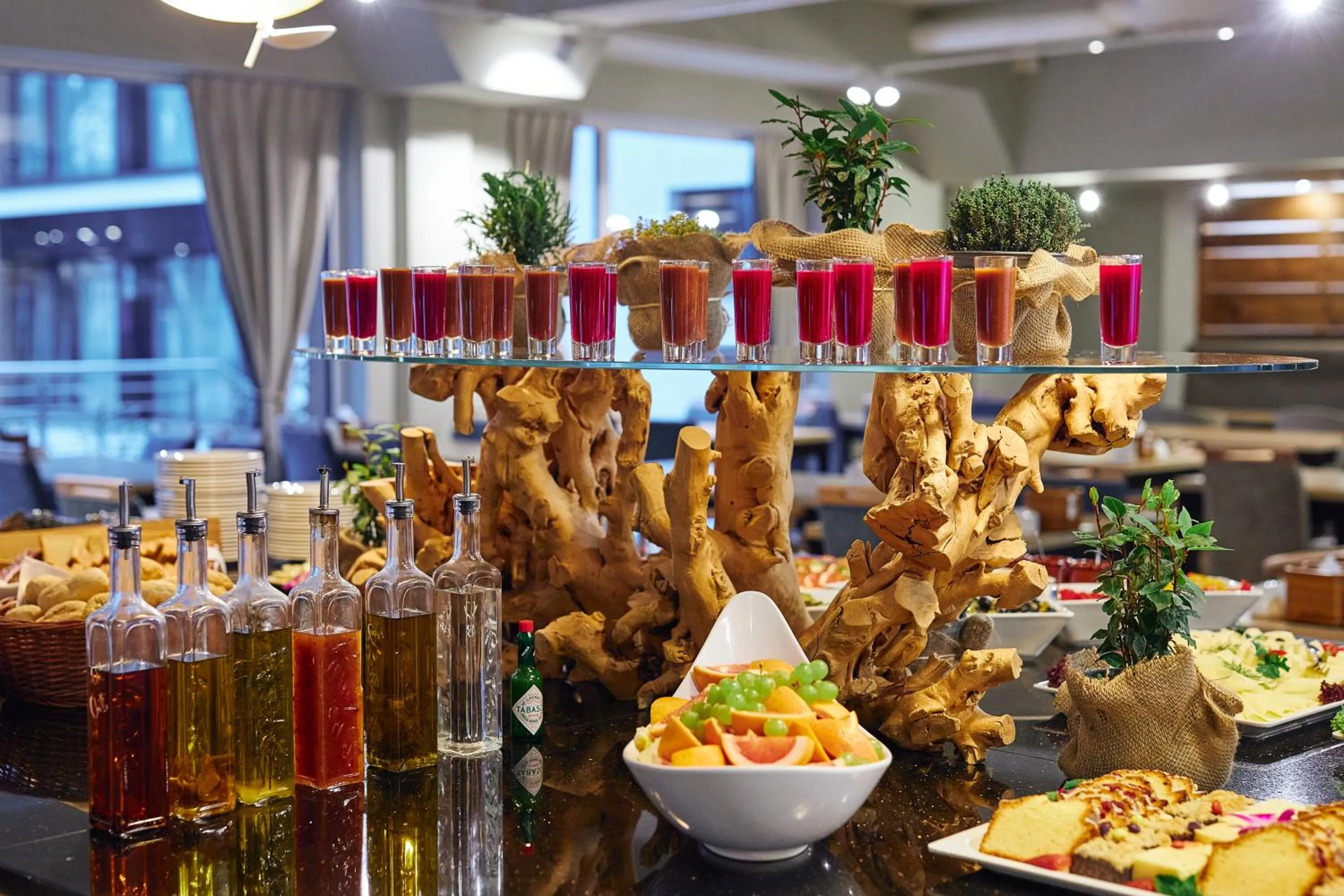 Buffet breakfast in West Baltic Resort Wellness & Spa