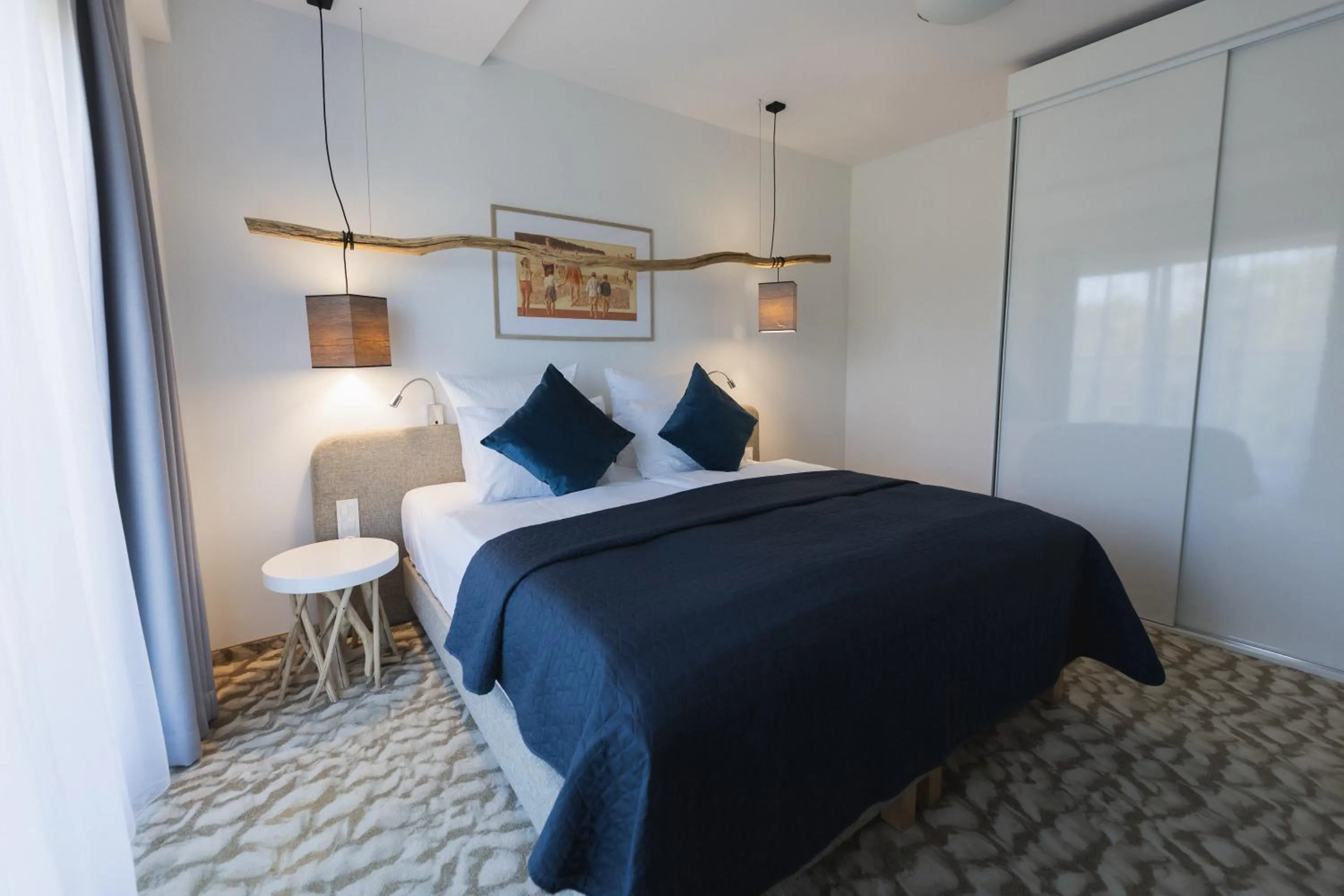 View (from property/room), Bed in West Baltic Resort Wellness & Spa