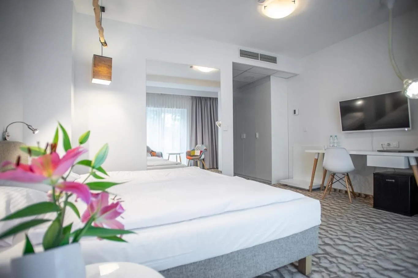 Bed in West Baltic Resort Wellness & Spa