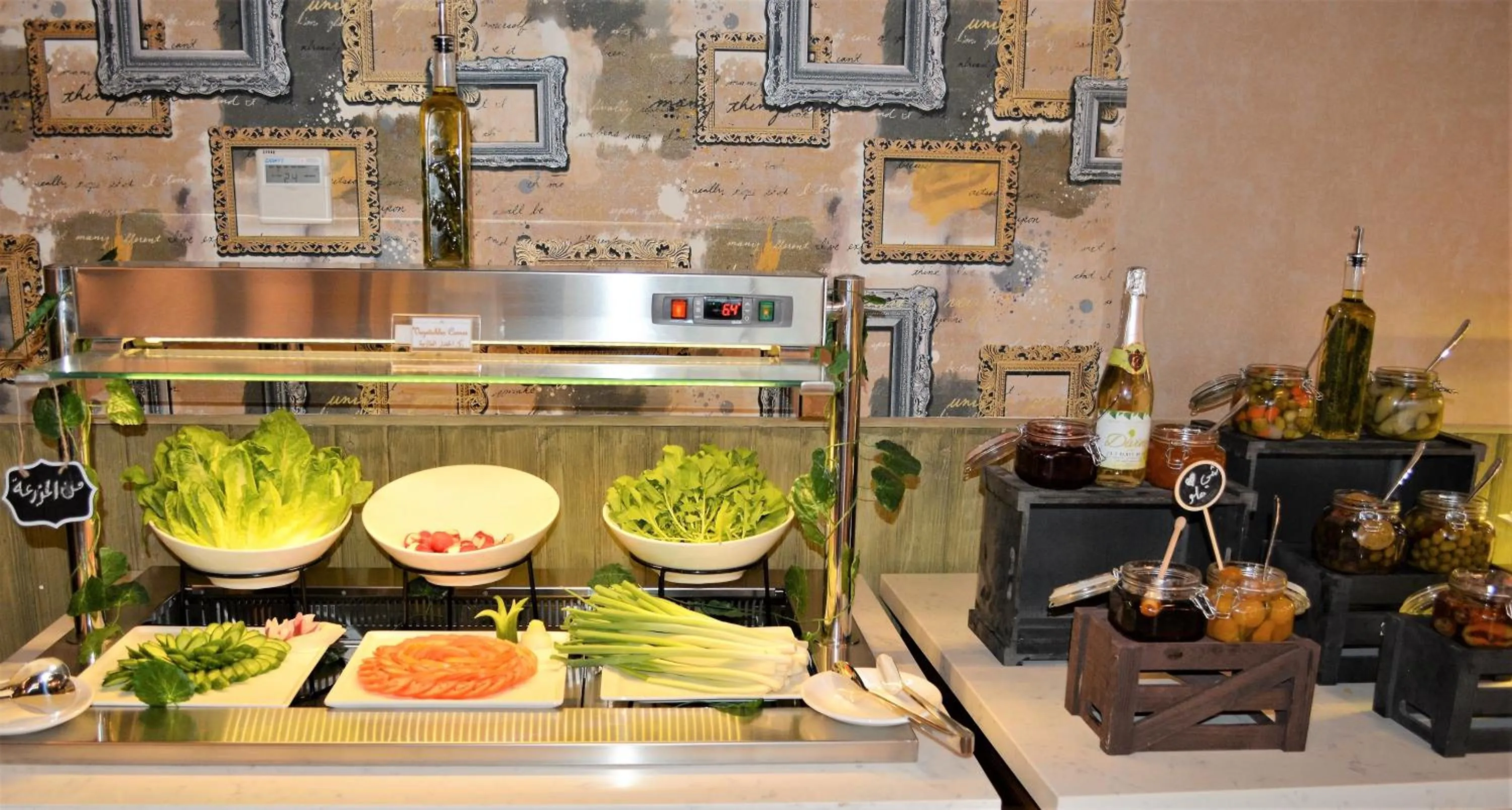 Buffet breakfast in Makeen Homes by Warwick Hotel