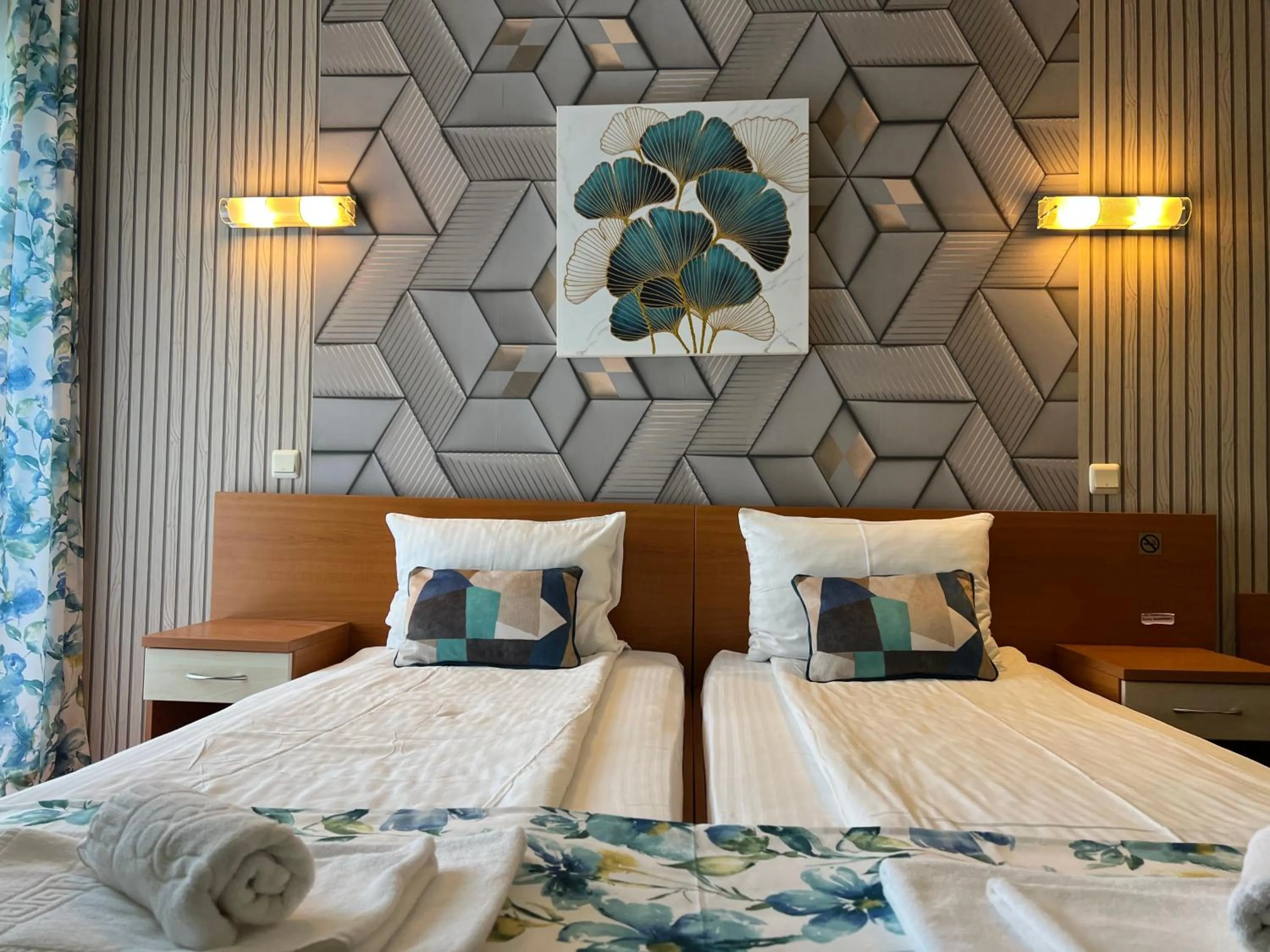 Bed in Hotel Violeta