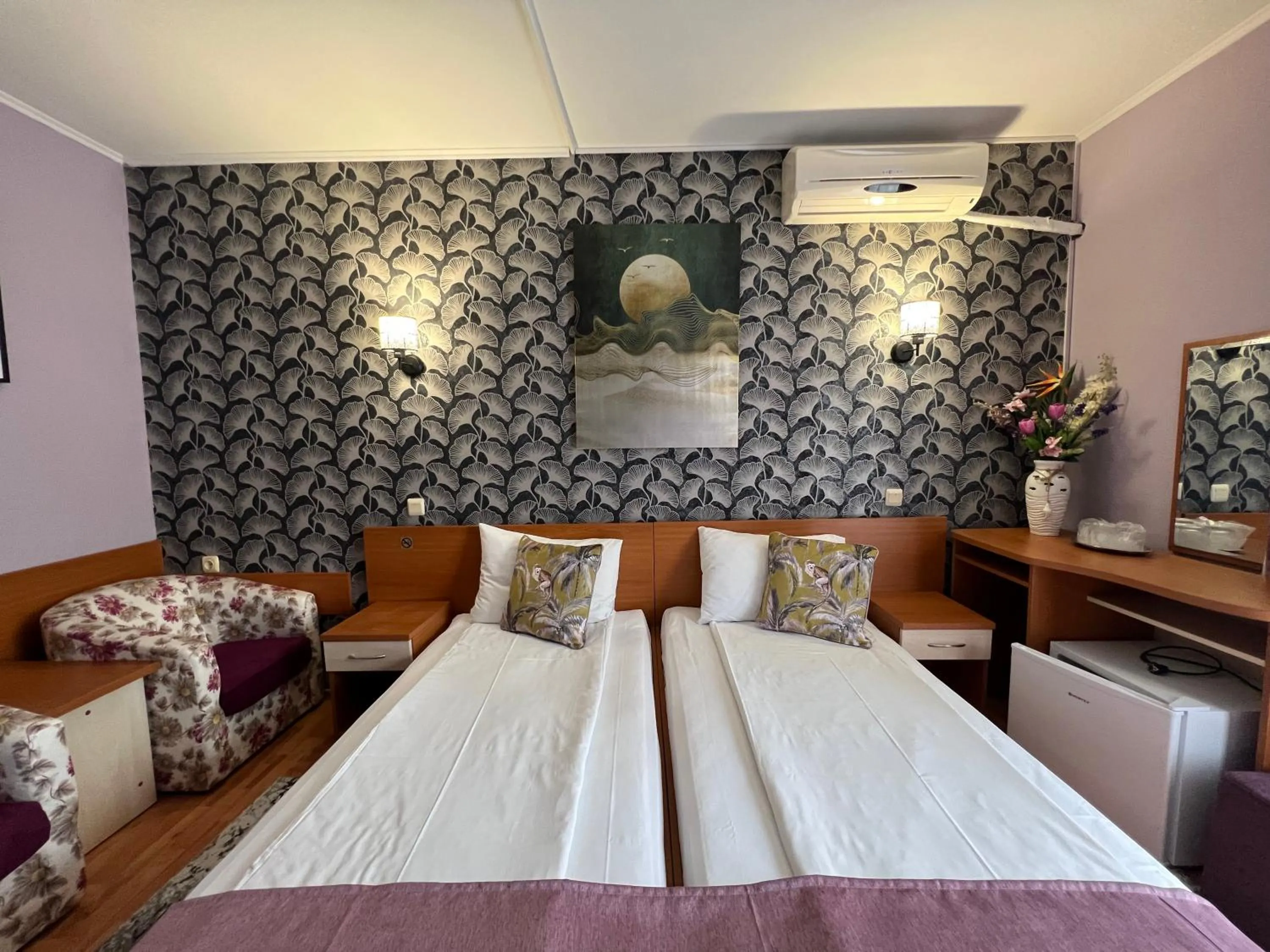 Bed in Hotel Violeta