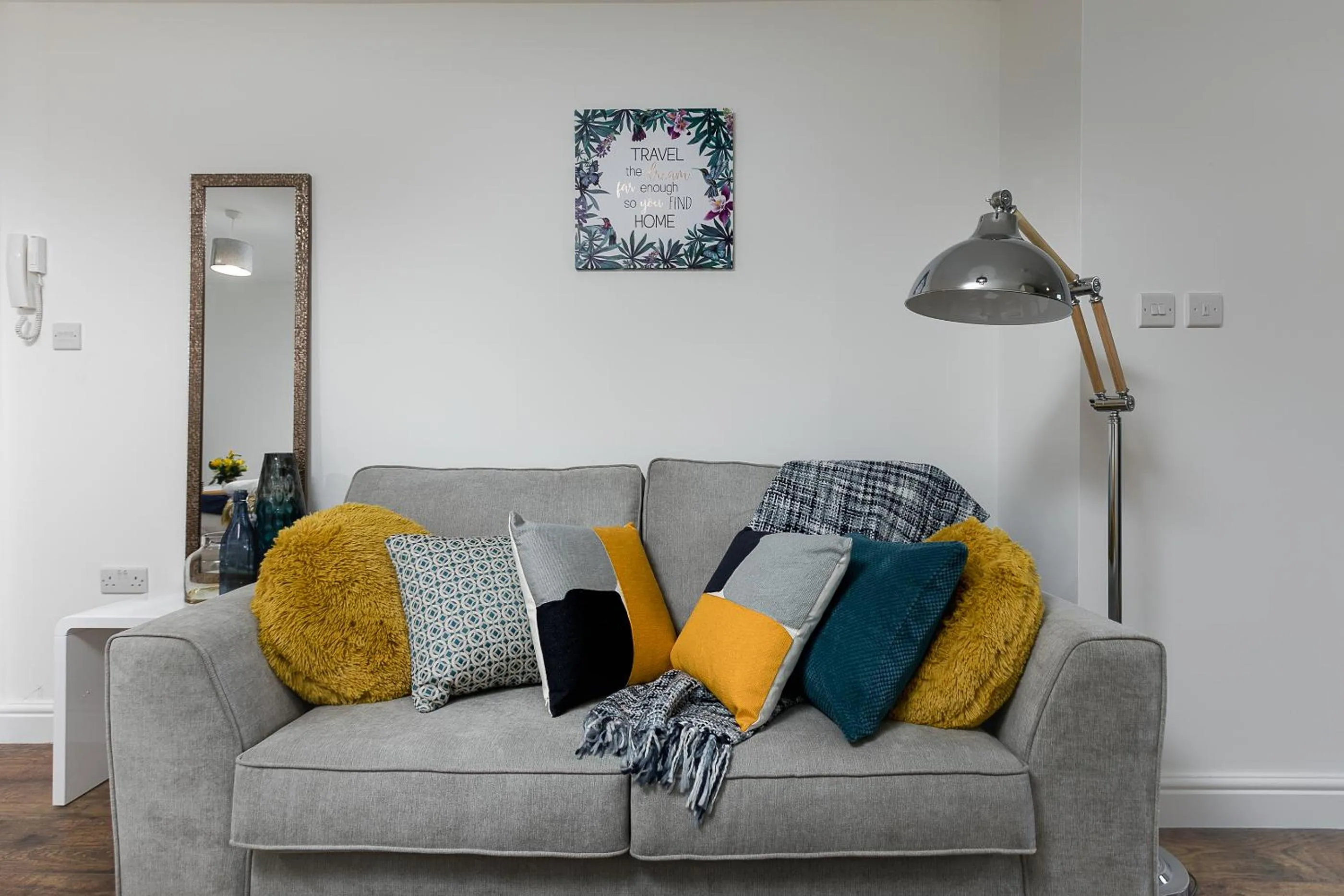 Living room in KVM - City Apartments - Contractors - Town Centre by KVM Stays