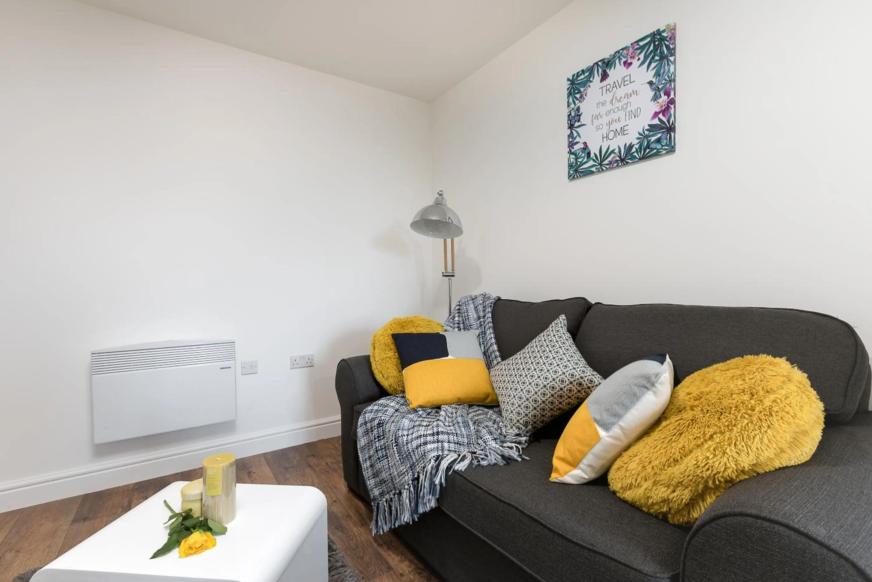 Living room in KVM - City Apartments - Contractors - Town Centre by KVM Stays