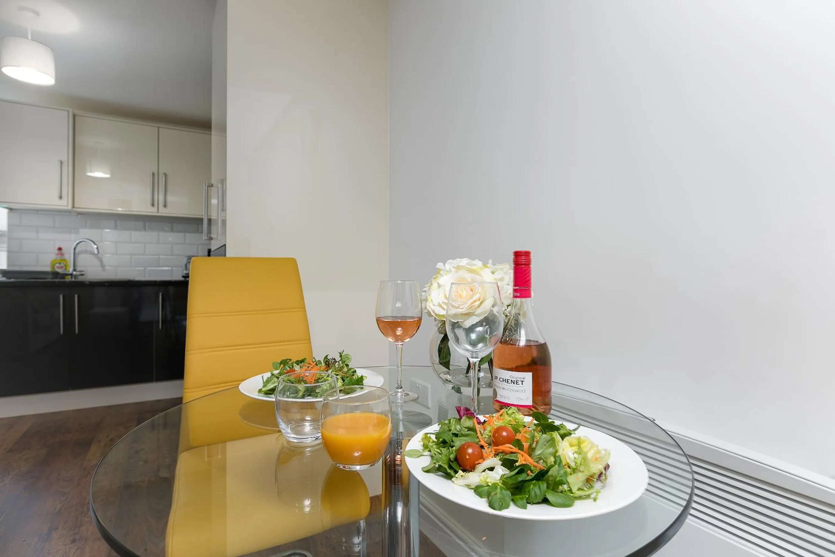 Dining area in KVM - City Apartments - Contractors - Town Centre by KVM Stays
