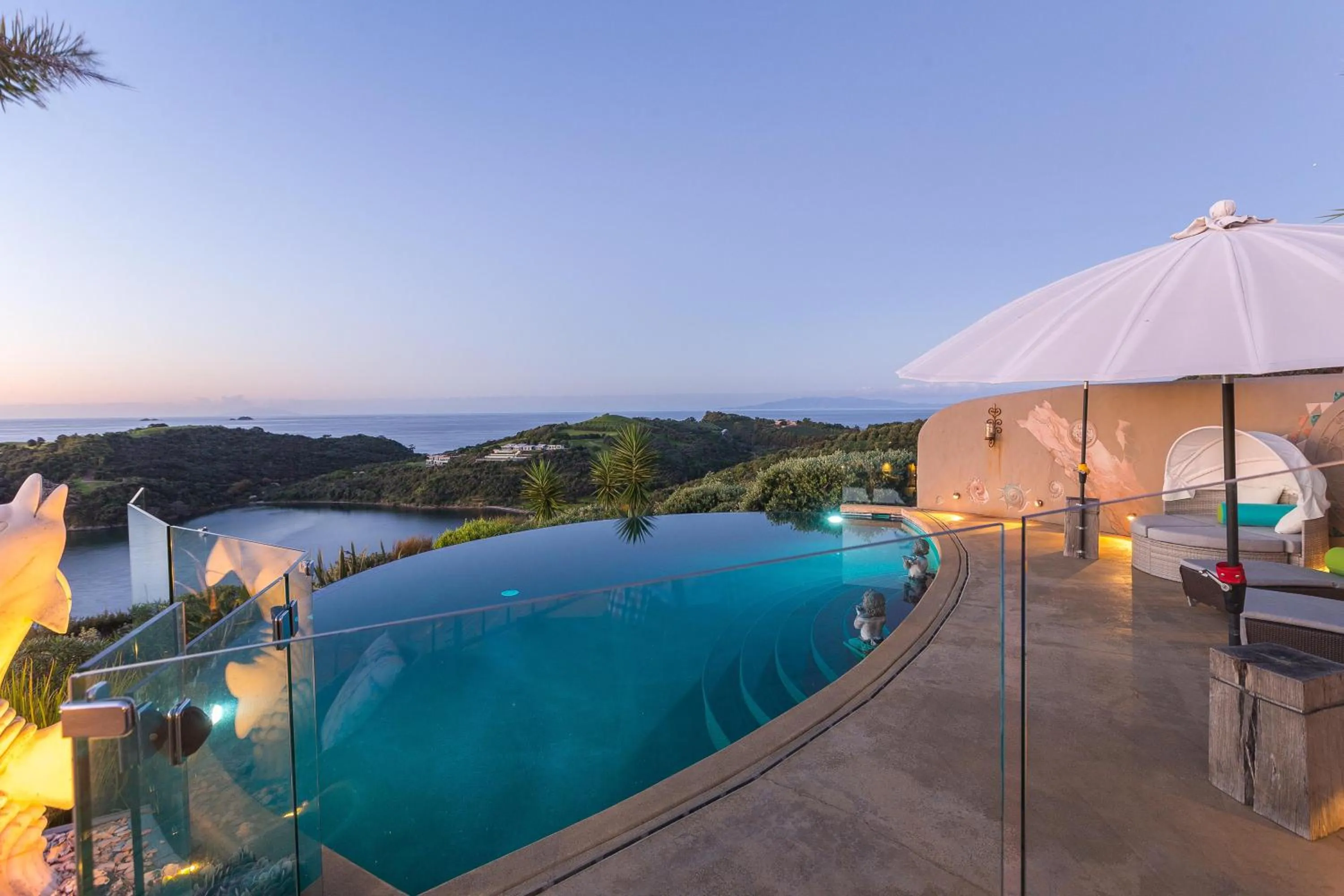 Swimming pool in Delamore Lodge