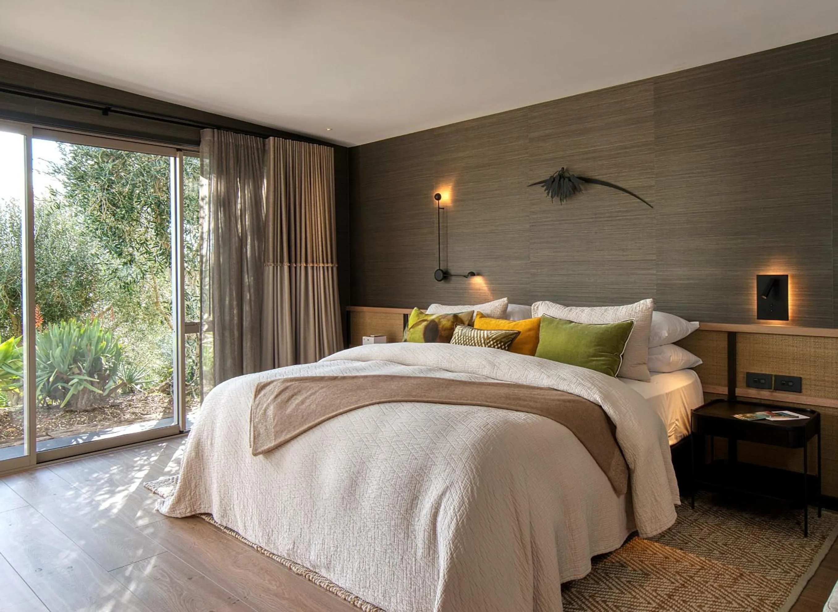 Bedroom, Bed in Delamore Lodge