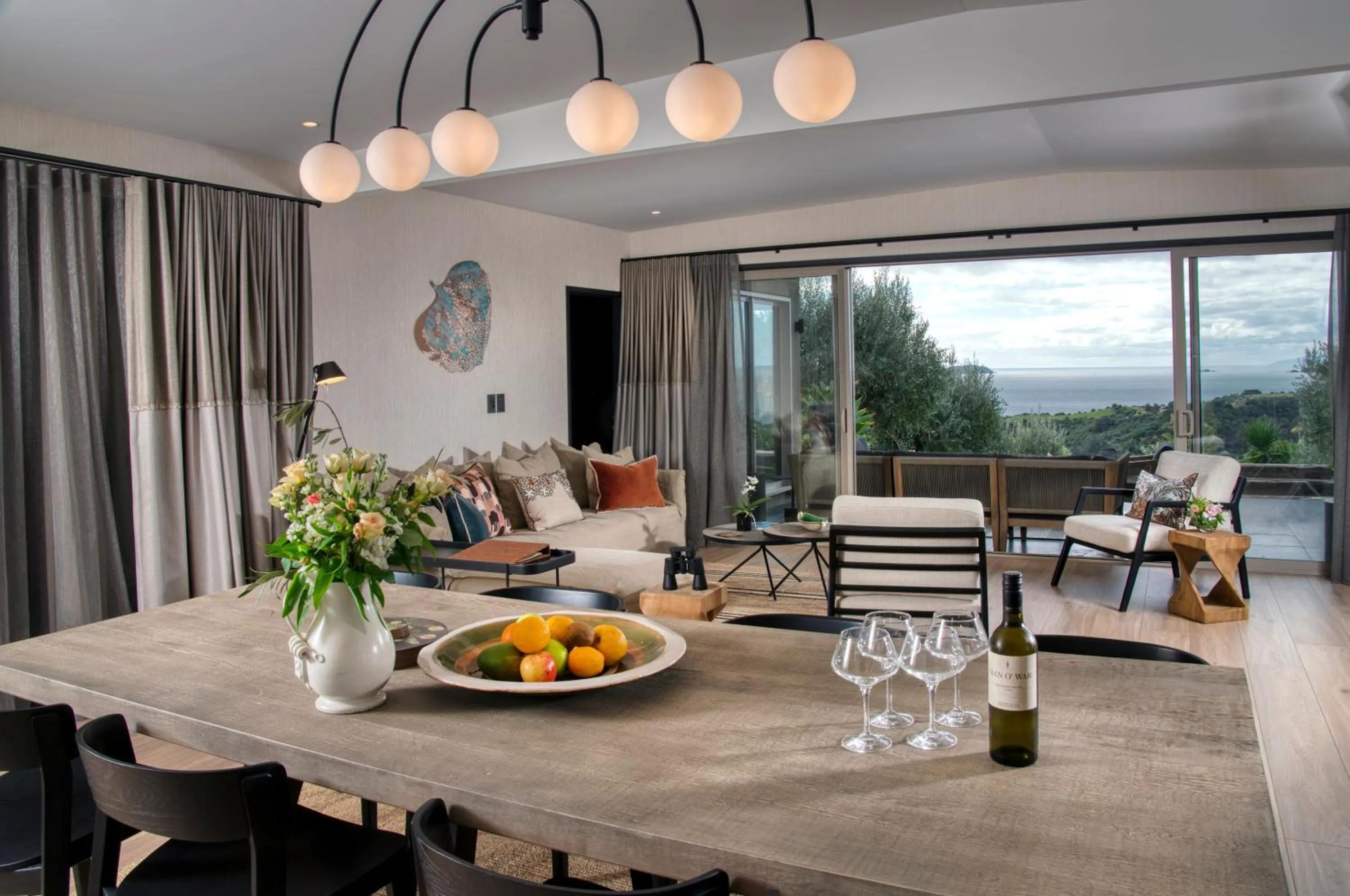 Dining area in Delamore Lodge