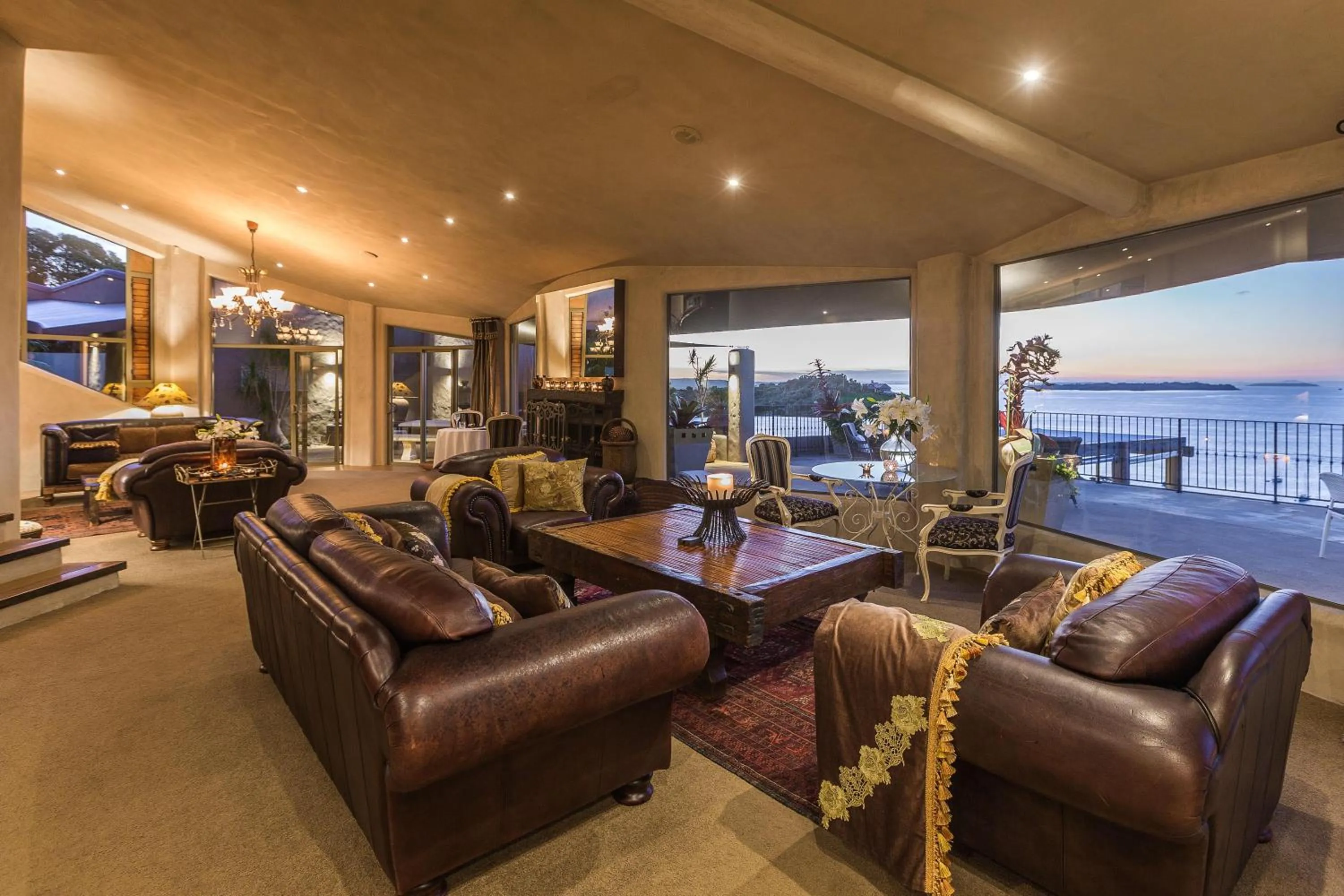 Communal lounge/ TV room in Delamore Lodge