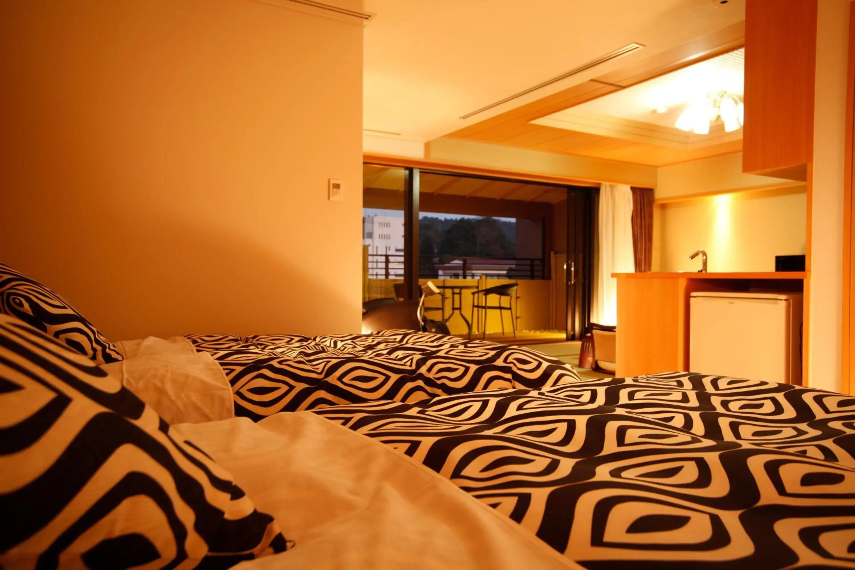 Bed in Matsunoyu Bed in Matsunoyu