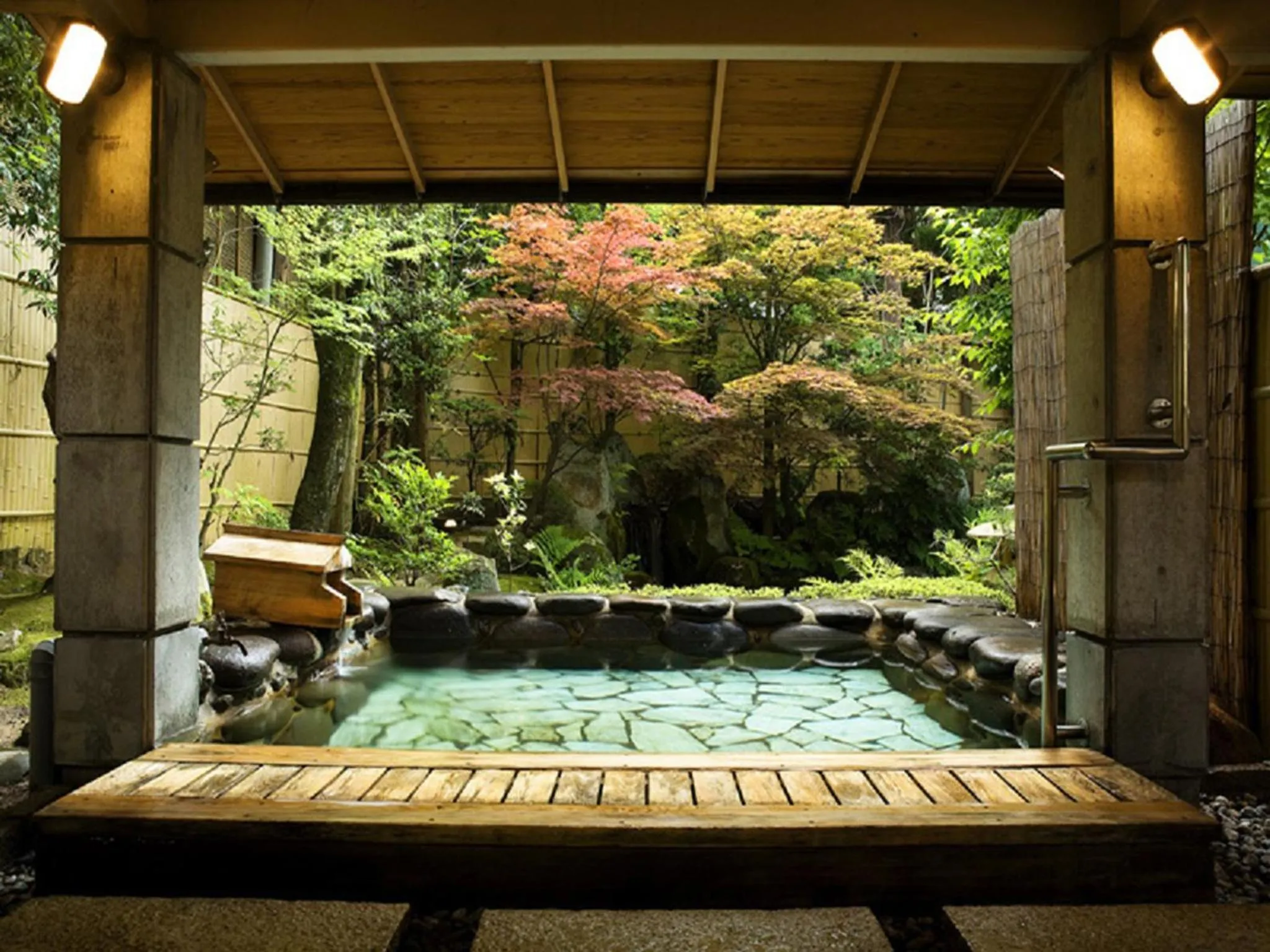 Open Air Bath in Matsunoyu
