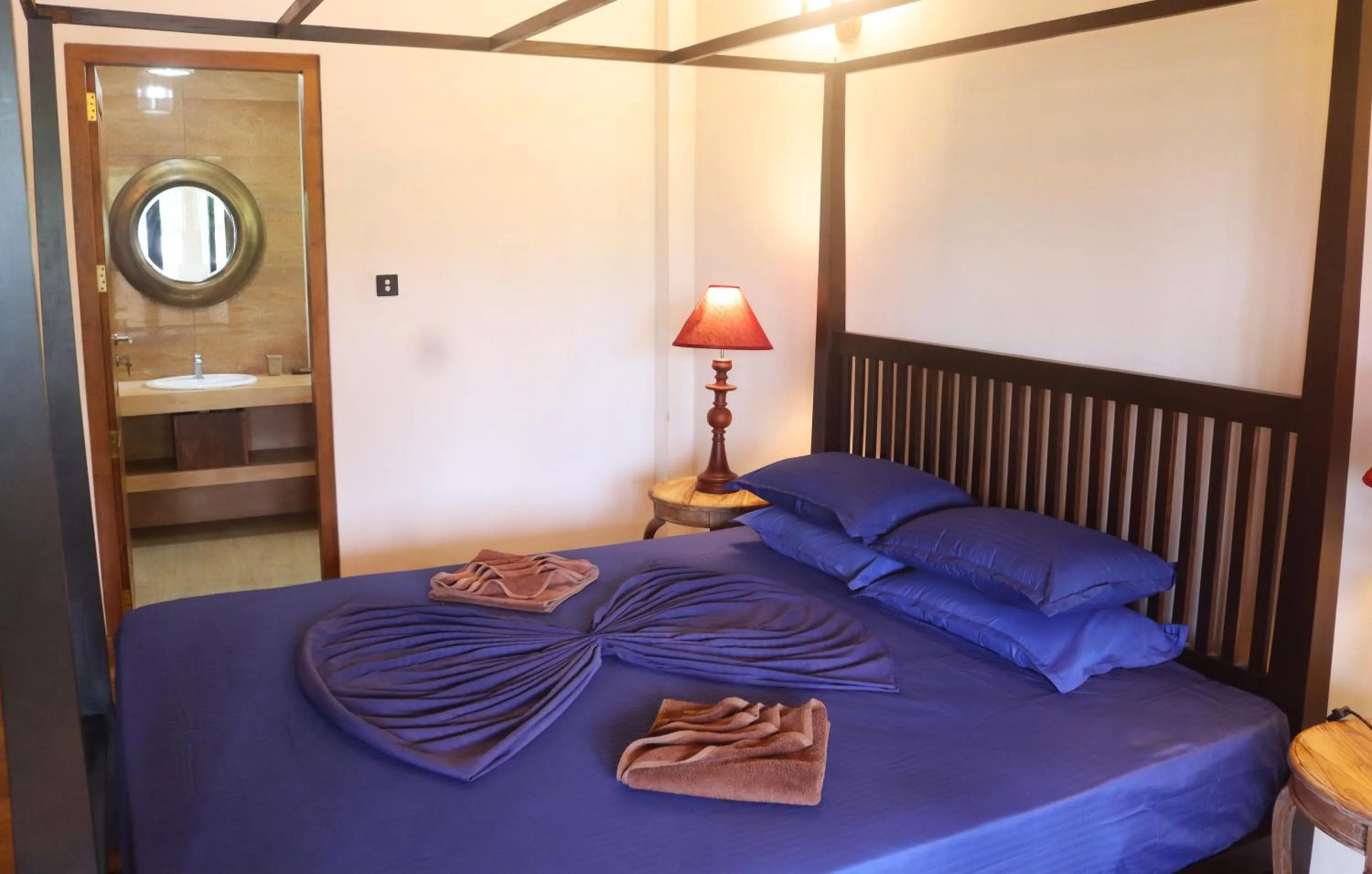 Bed in The Spice House Mirissa