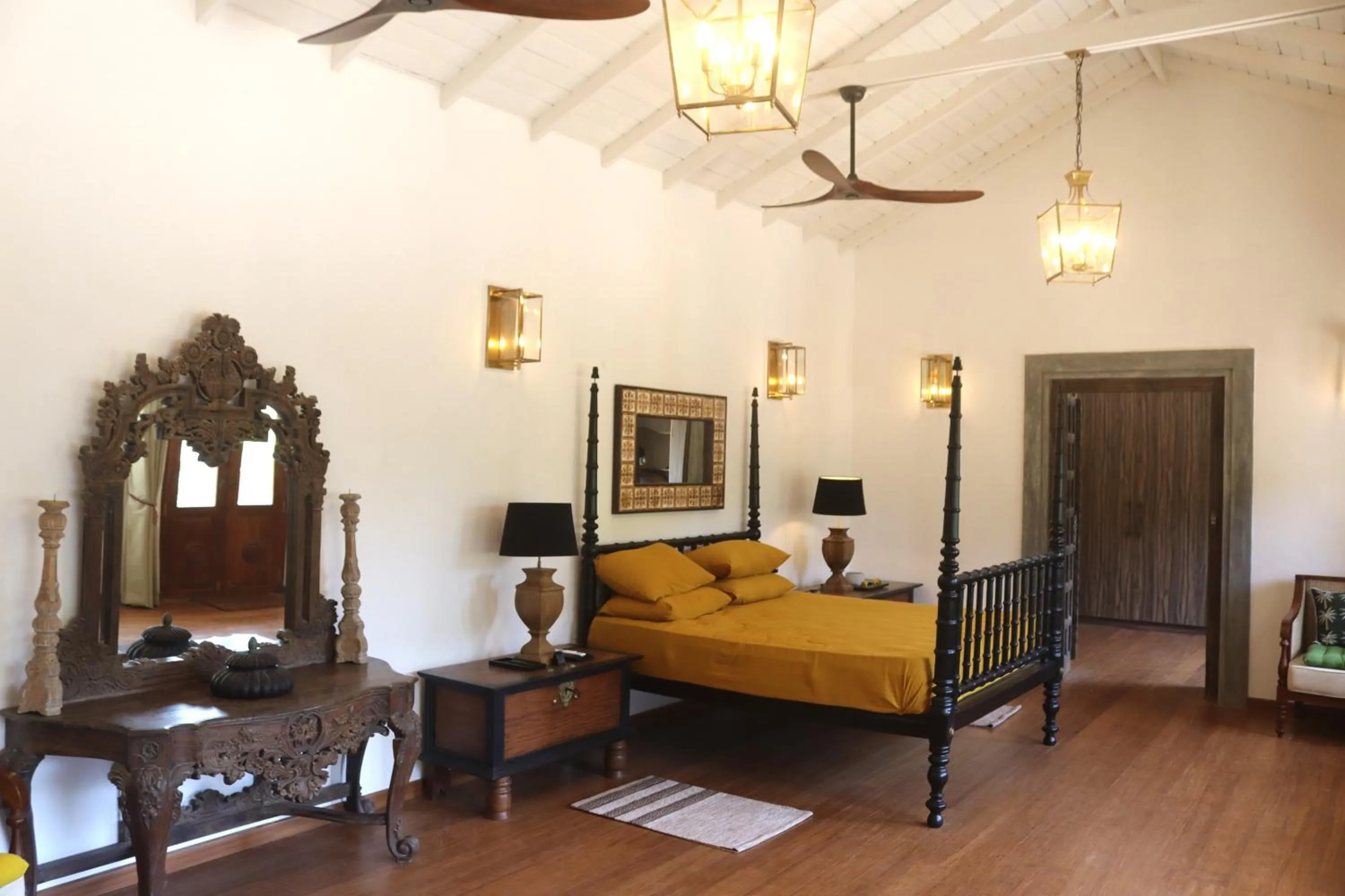 Bed in The Spice House Mirissa