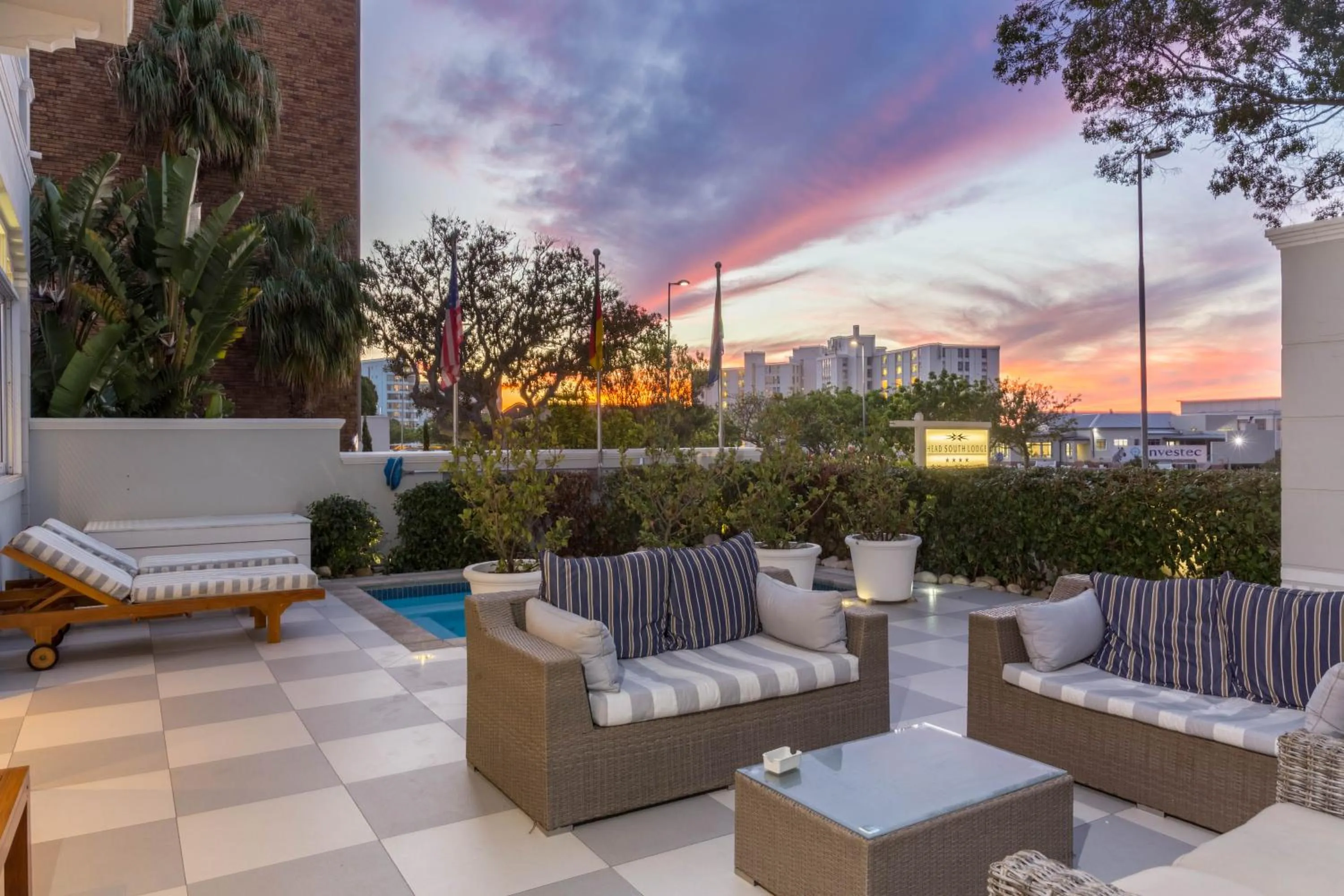 Balcony/Terrace in Head South Lodge