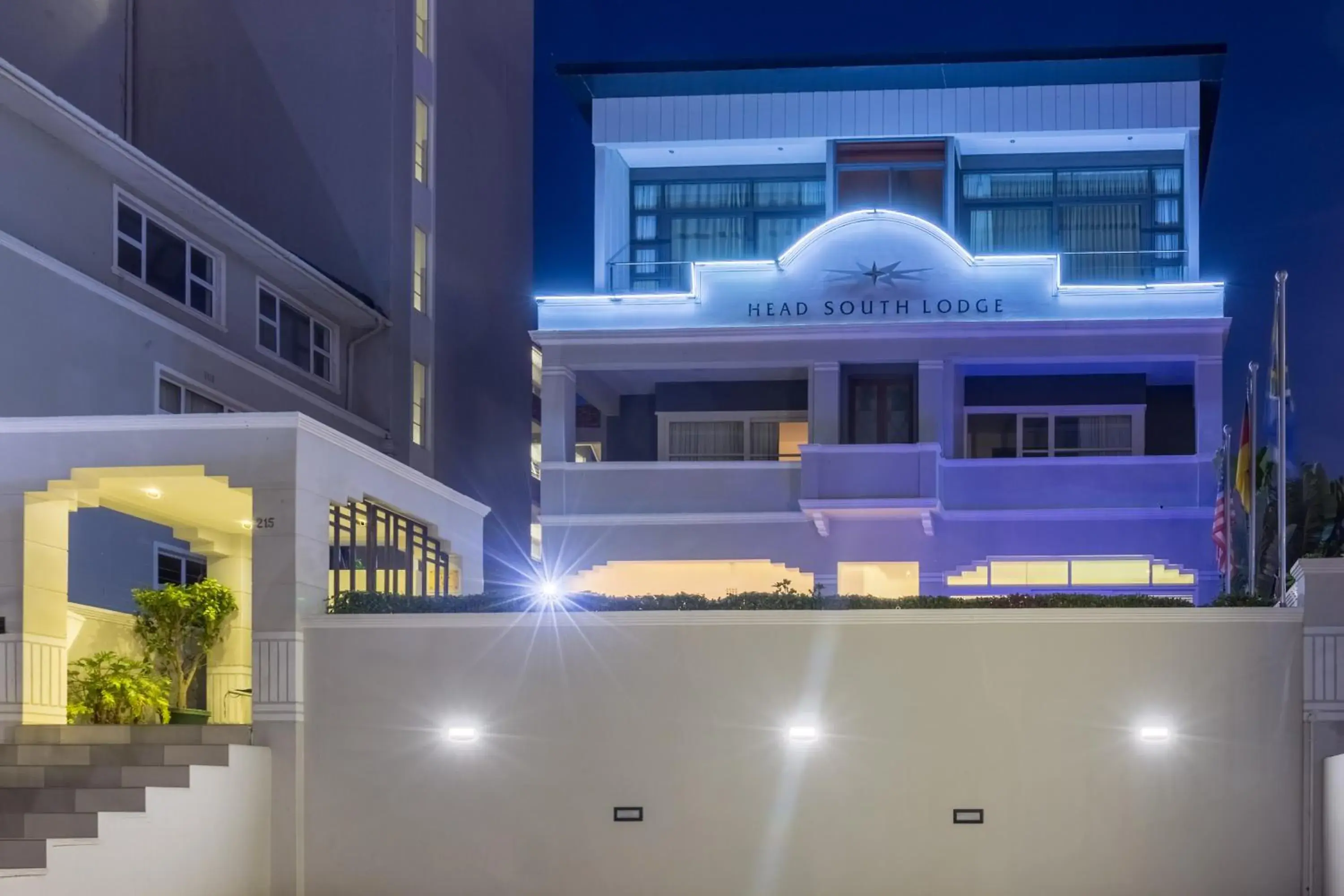 Facade/entrance in Head South Lodge Facade/entrance in Head South Lodge