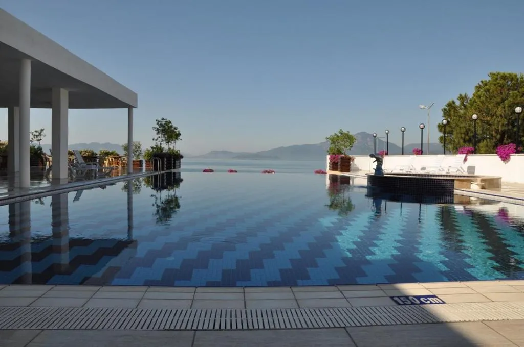 Swimming pool in Kaunos Hotel