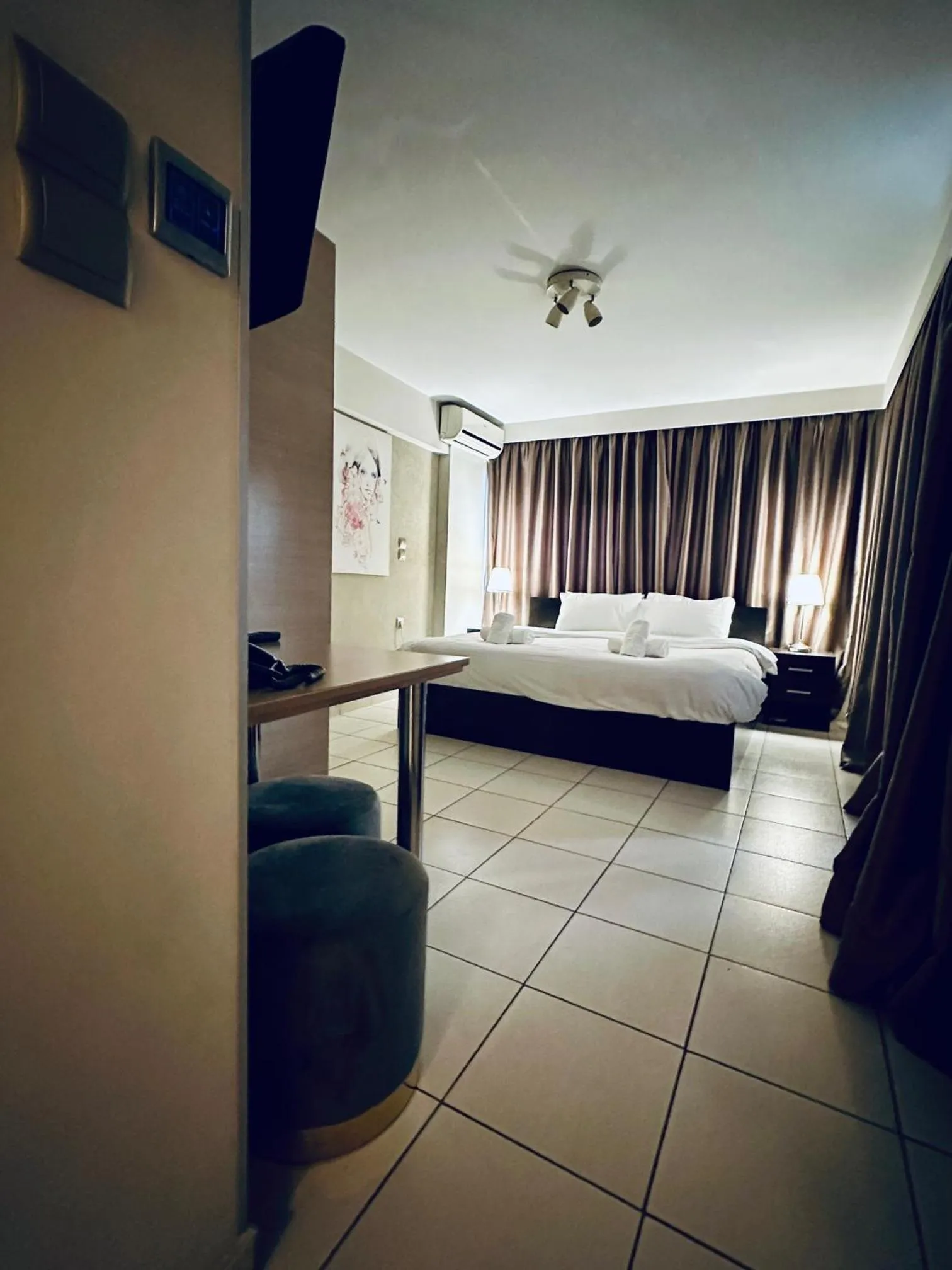 Bed in Mc Queen Rooms & Apartments