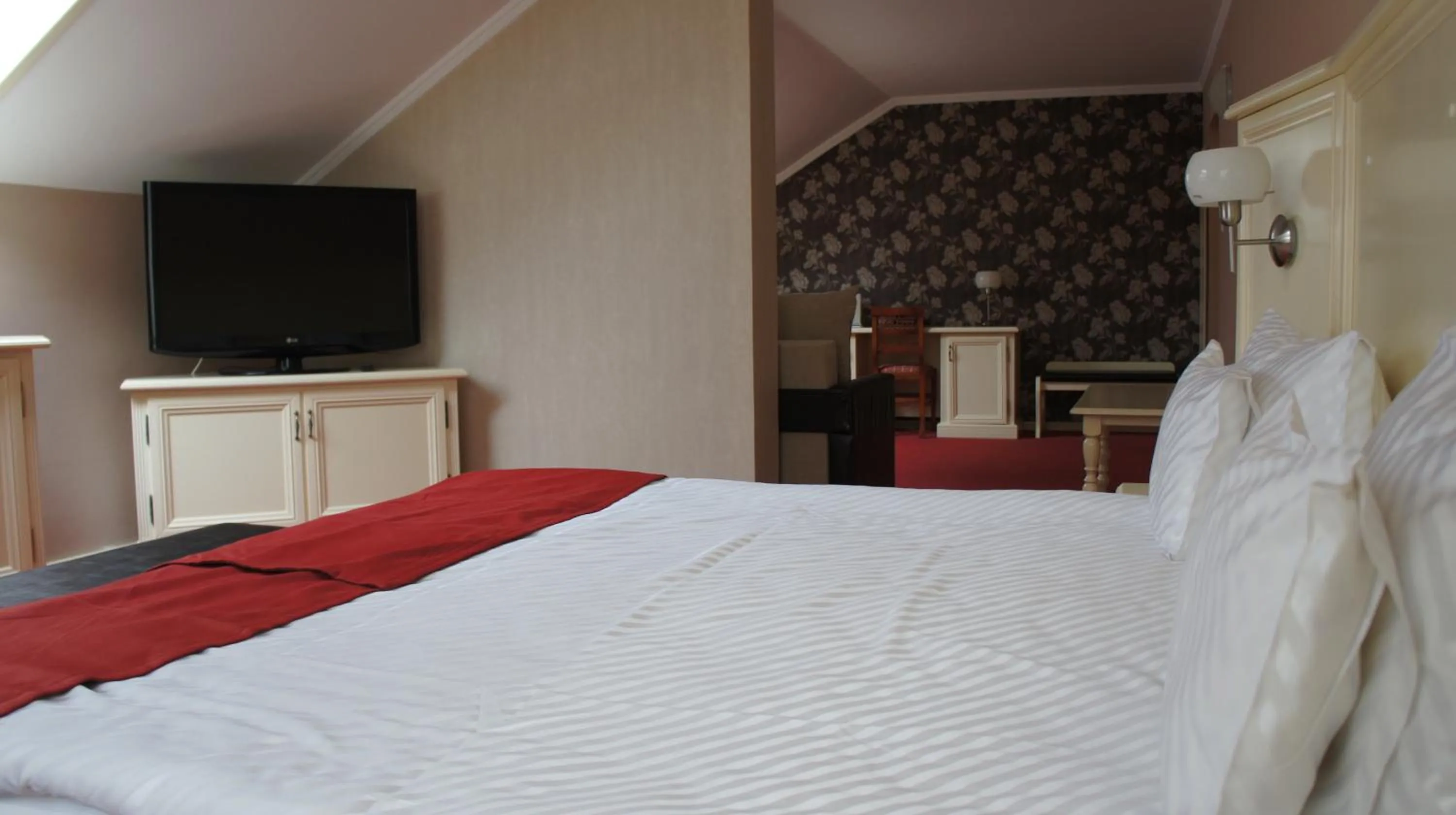 Bed in Hotel President