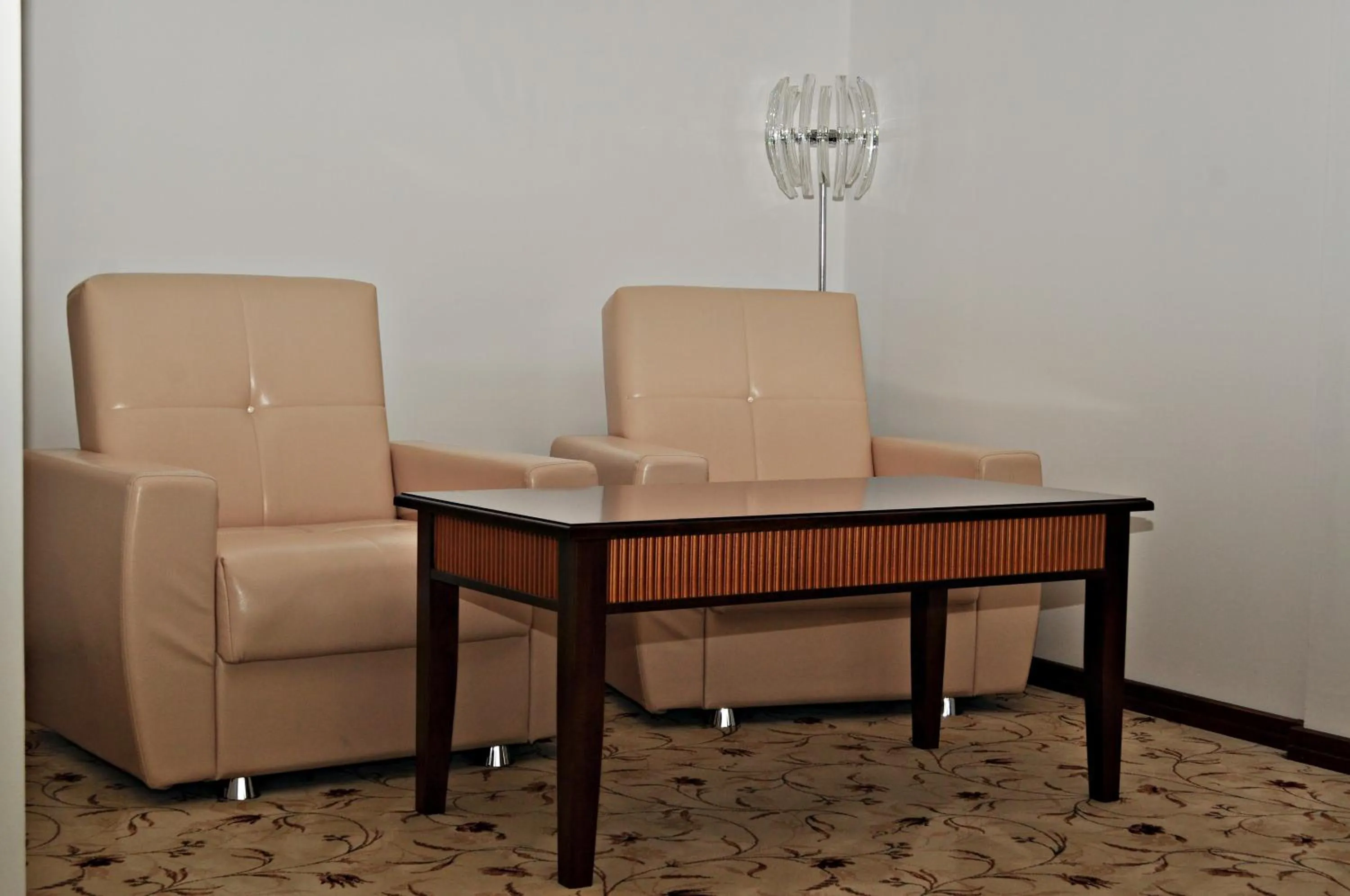 Seating area in Hotel President