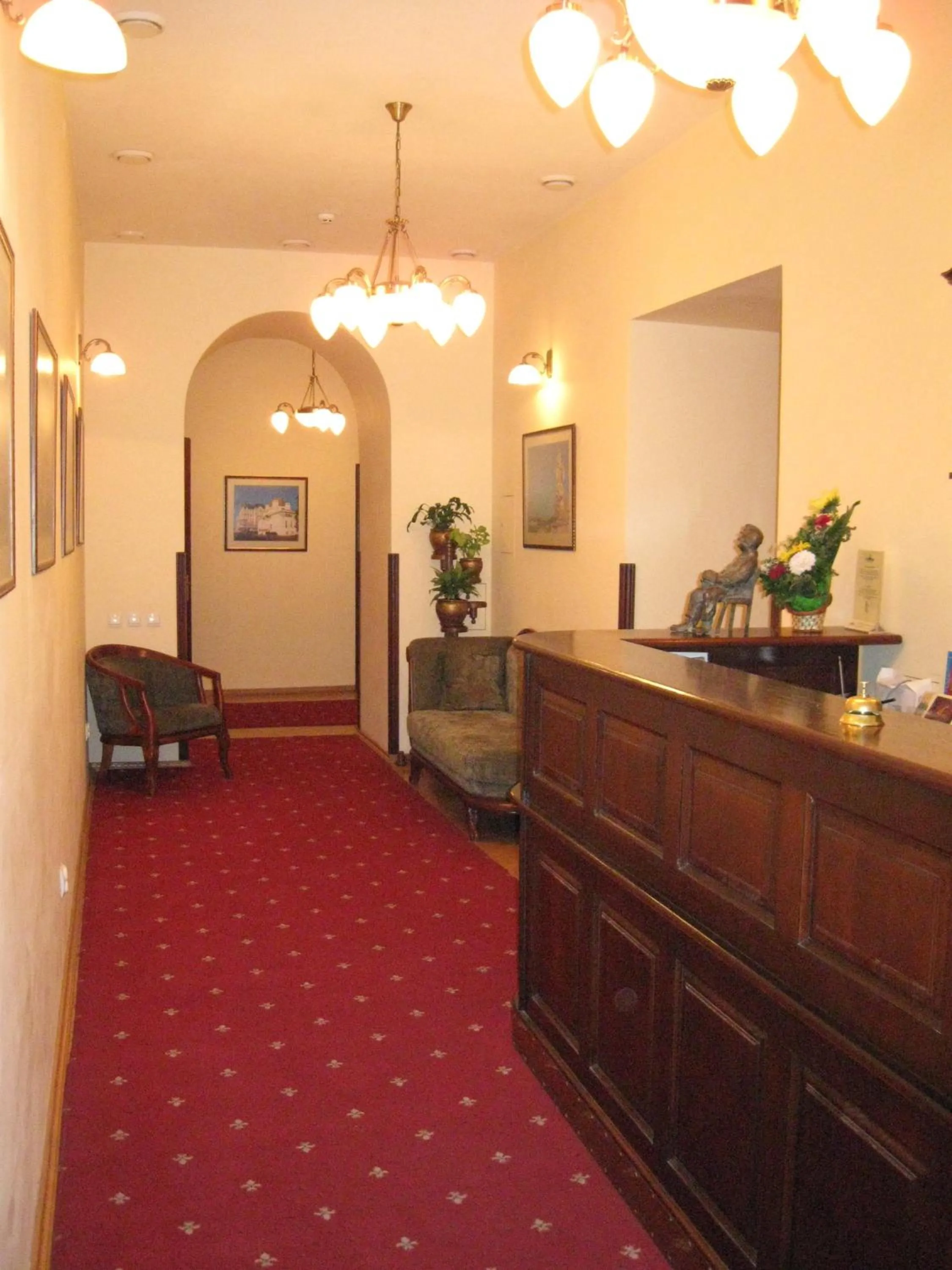 Lobby or reception in Wien Hotel