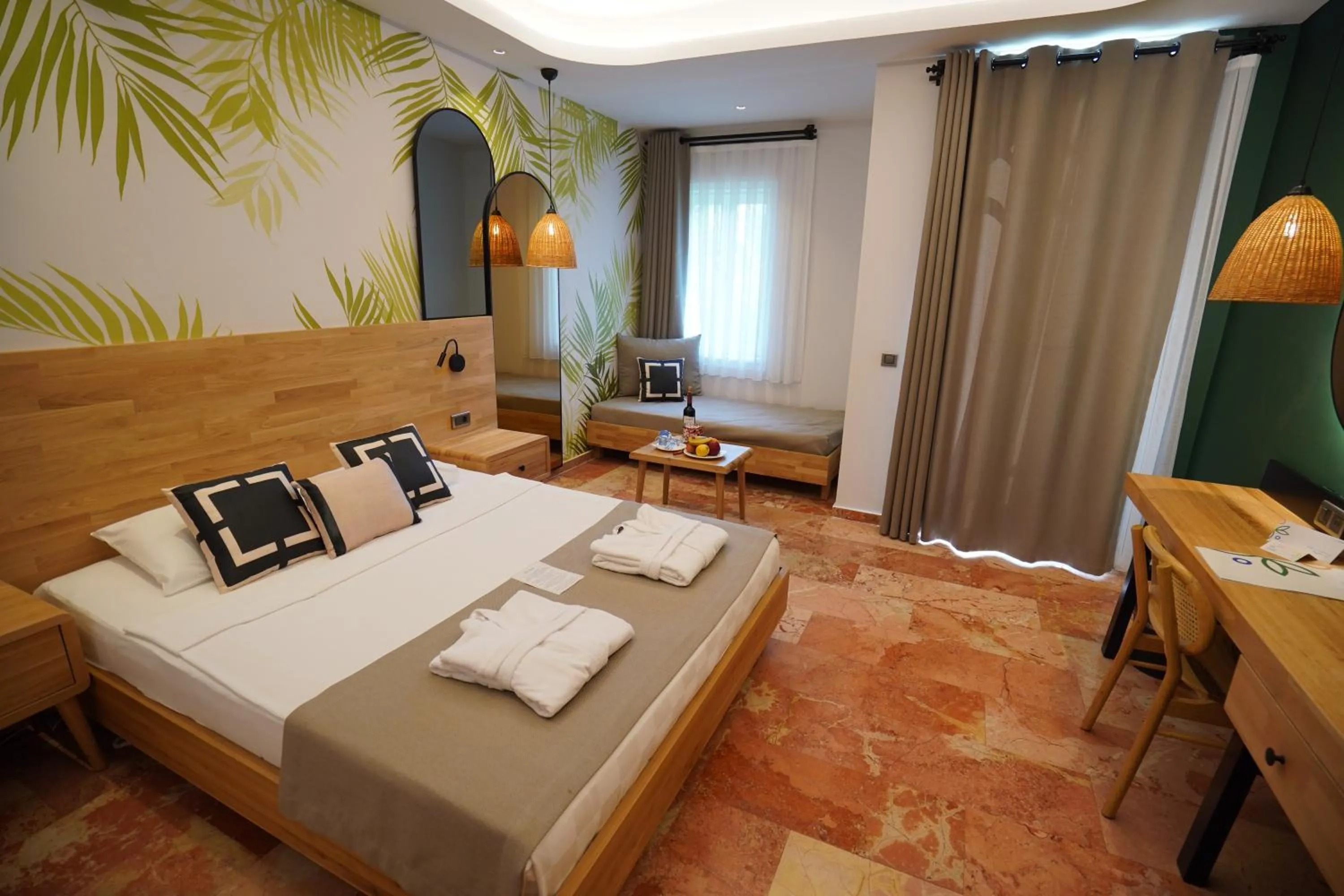 Bed in Club Tuana Fethiye - All Inclusive