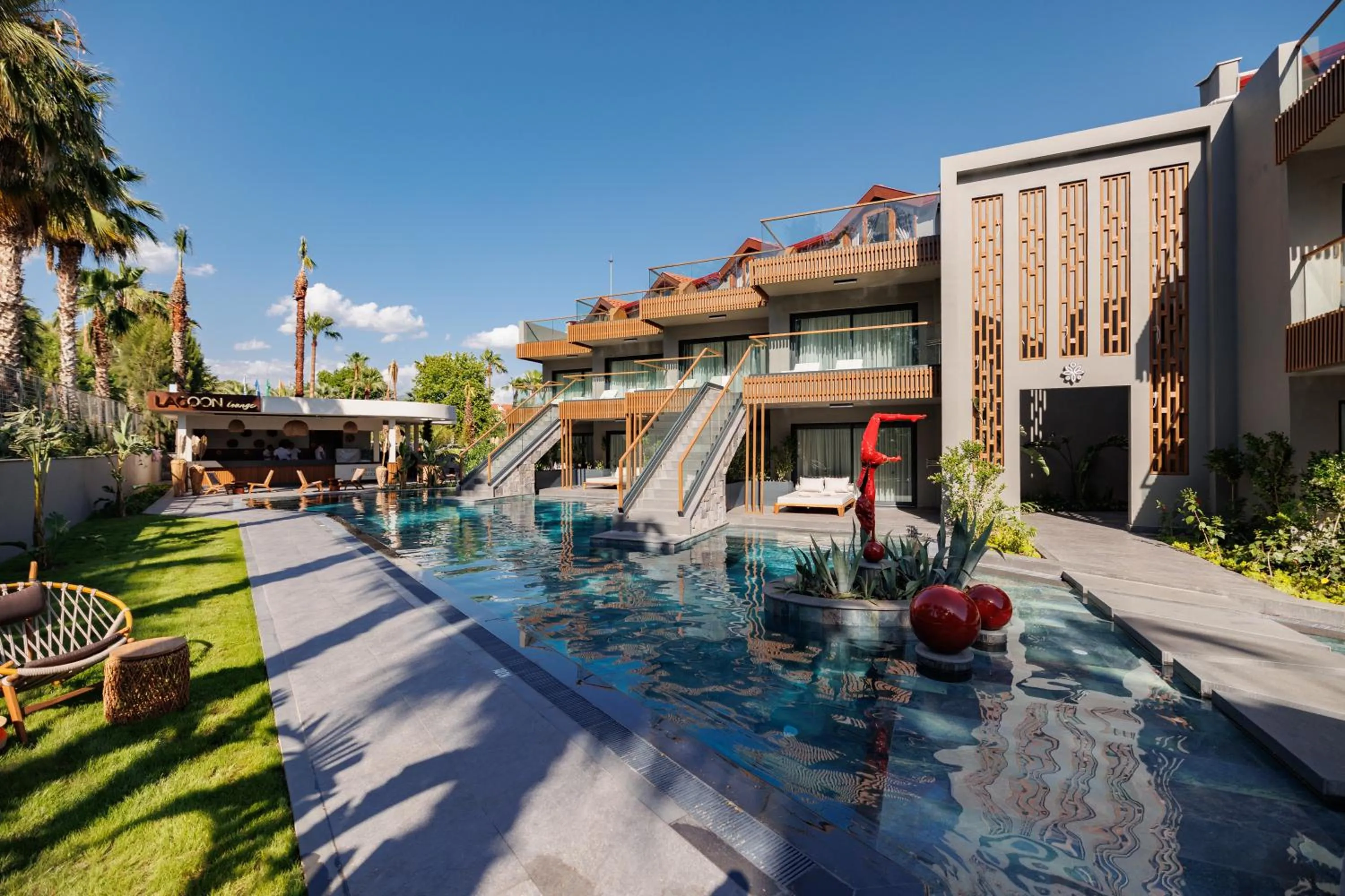 Property building in Club Tuana Fethiye - All Inclusive