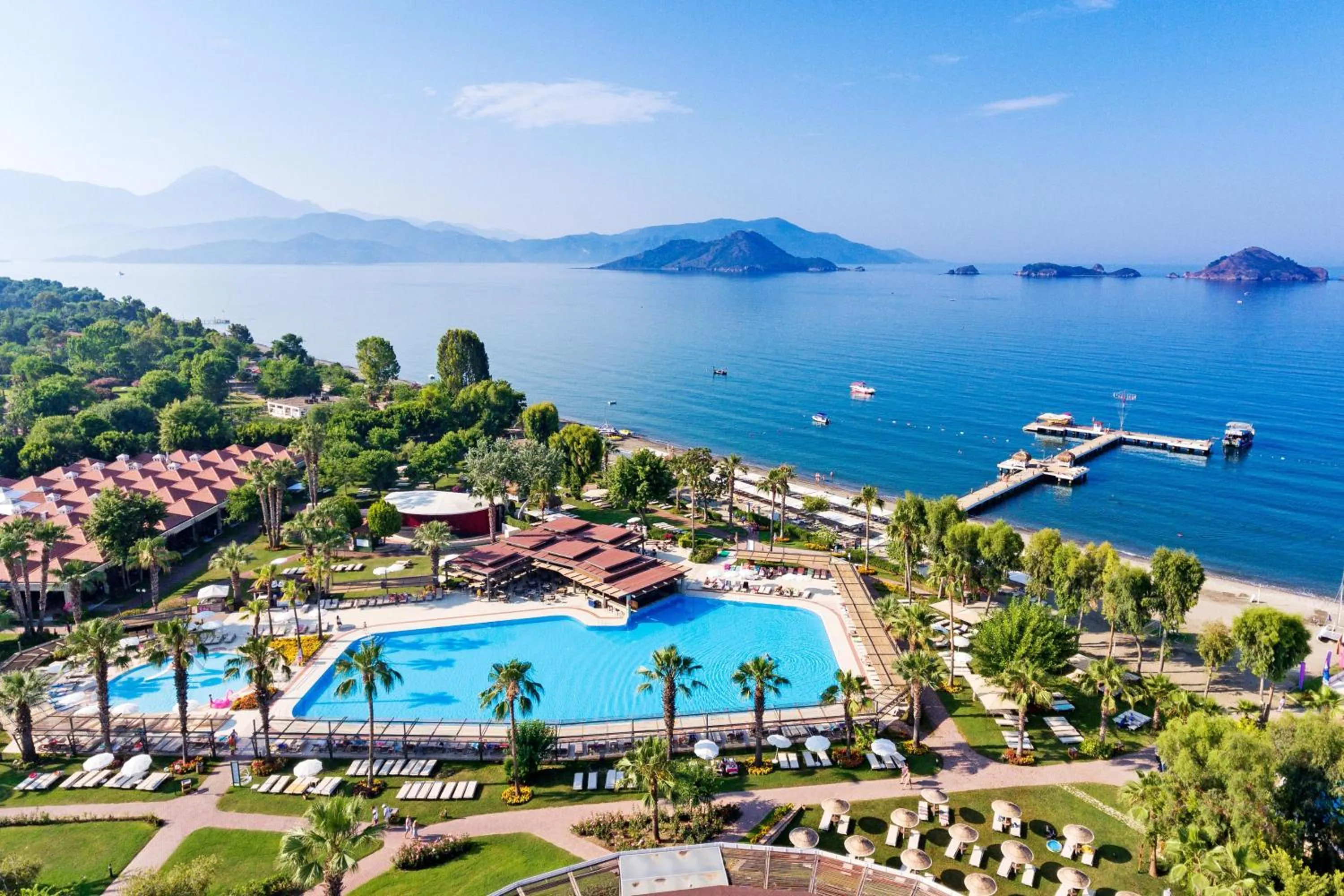 Bird's eye view in Club Tuana Fethiye - All Inclusive