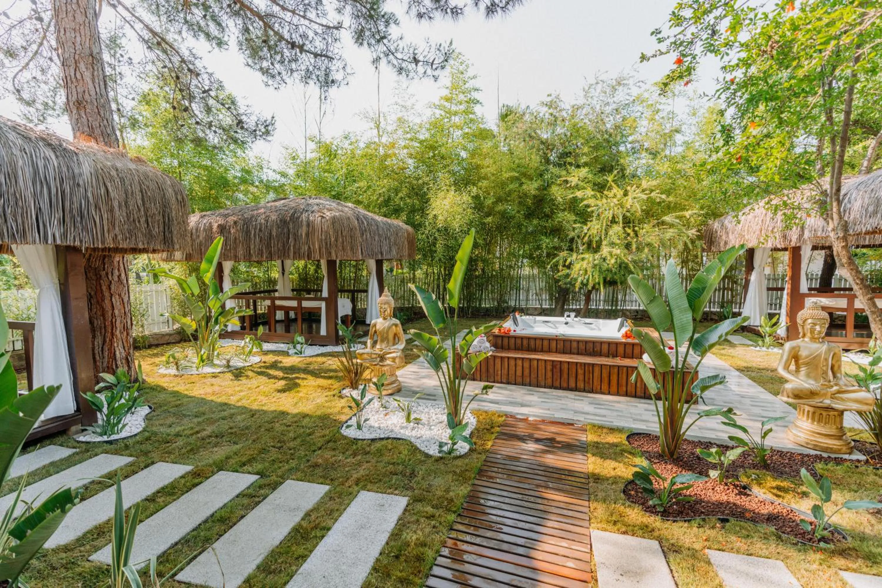 Garden in Club Tuana Fethiye - All Inclusive