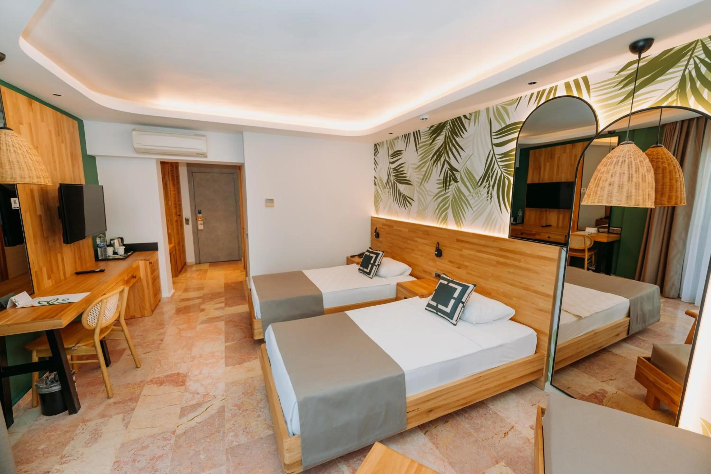 Bed in Club Tuana Fethiye - All Inclusive
