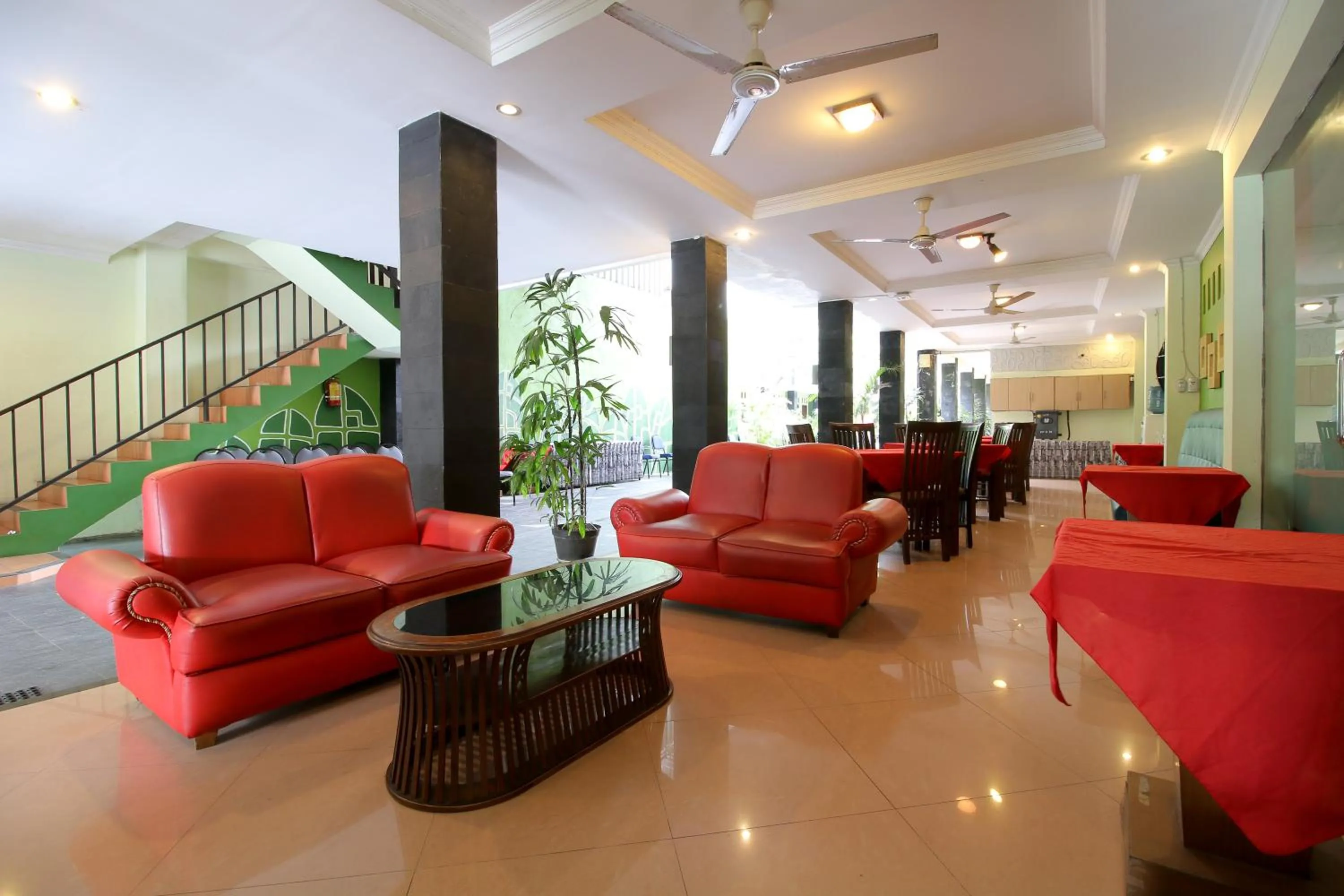 Living room in RedDoorz Plus @ Taman Siswa 2